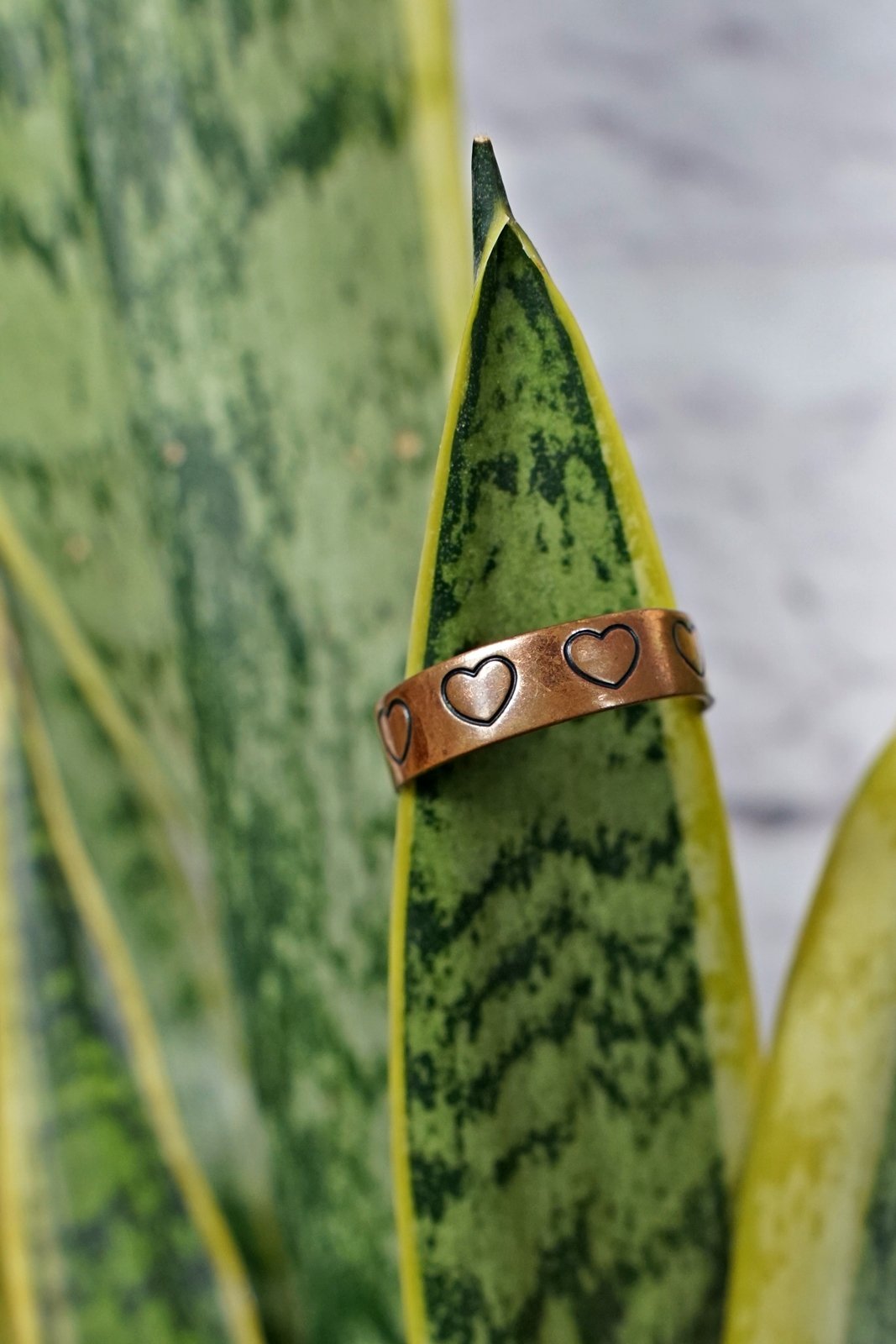 Vintage Handmade Copper Heart Ring / 13-closiTherapi | vinTage