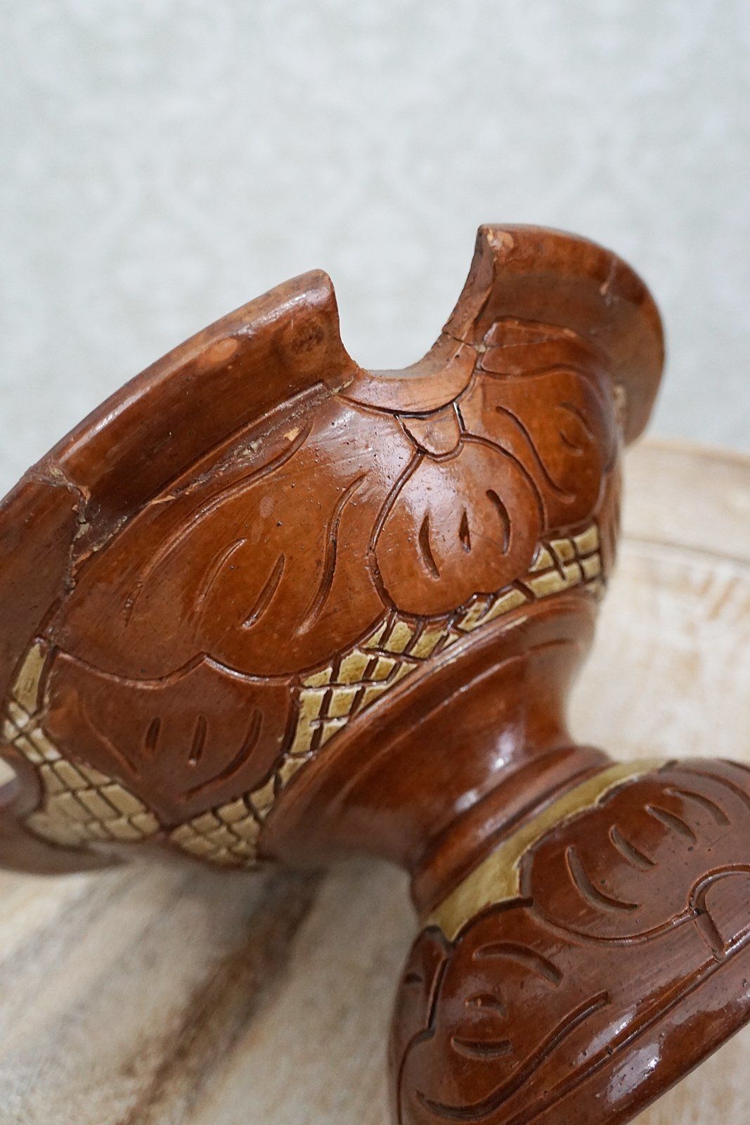 Vintage Handmade Primitive Ceramic Bowl-closiTherapi | vinTage