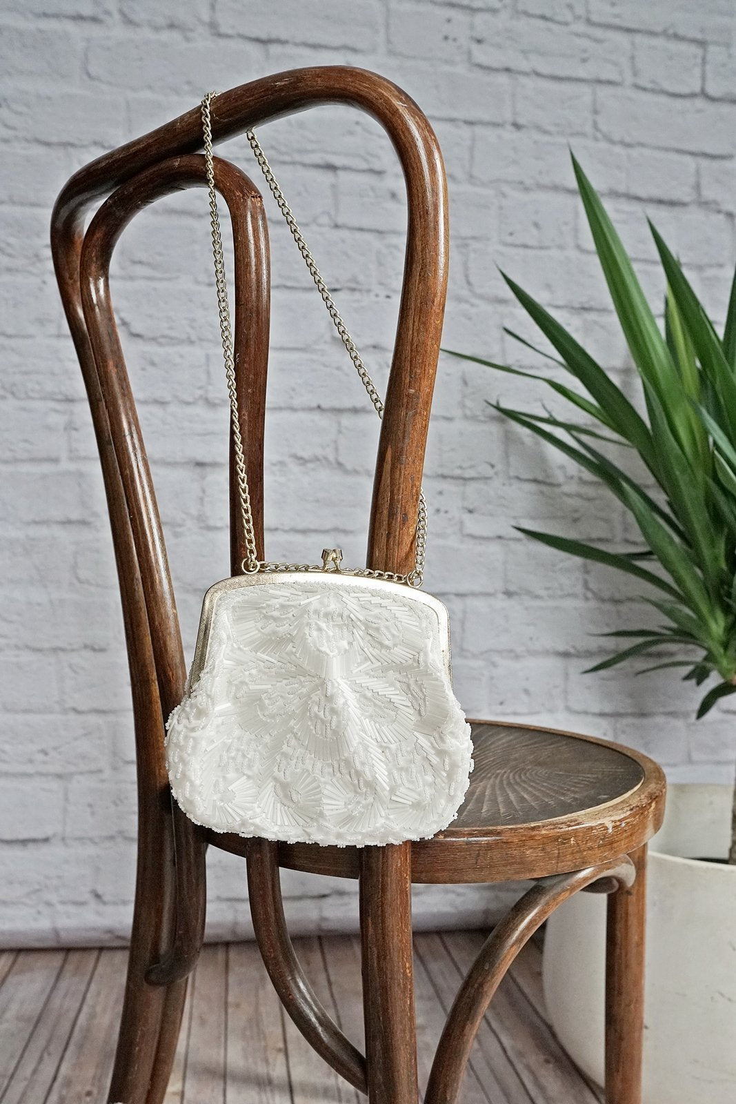 Vintage Handmade Silk Beaded Bag-closiTherapi | vinTage