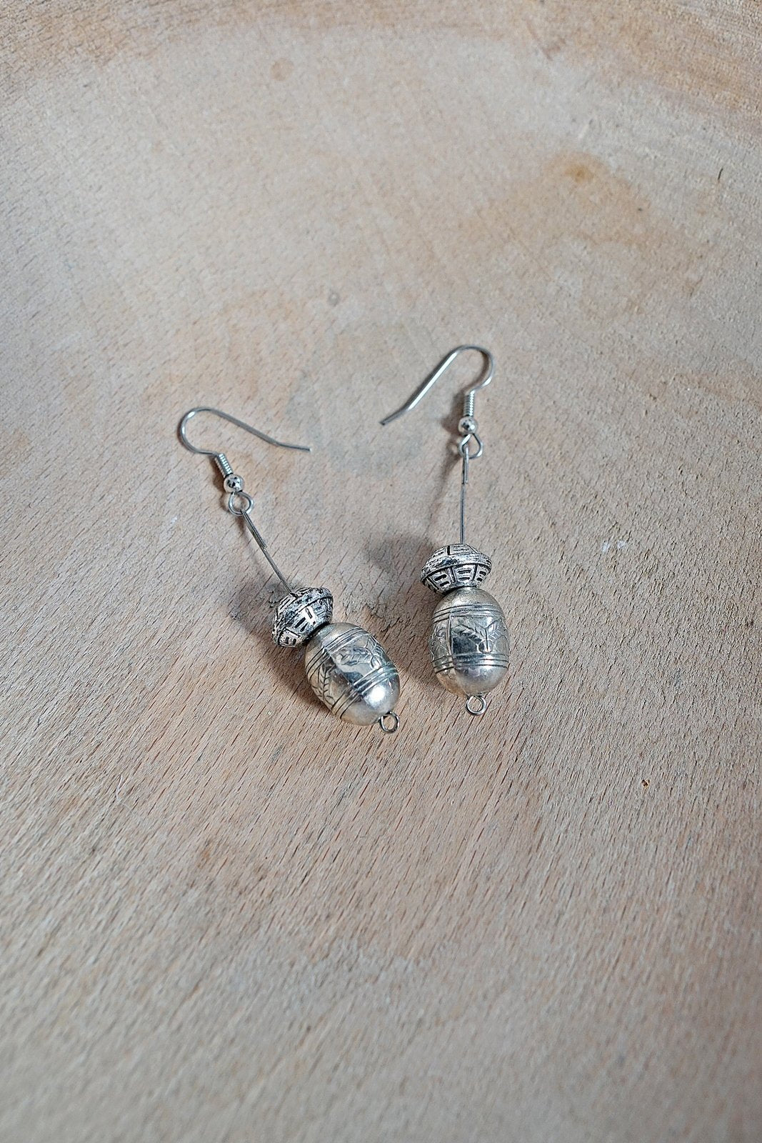 Vintage Handmade Southwestern Silver Earrings-closiTherapi | vinTage
