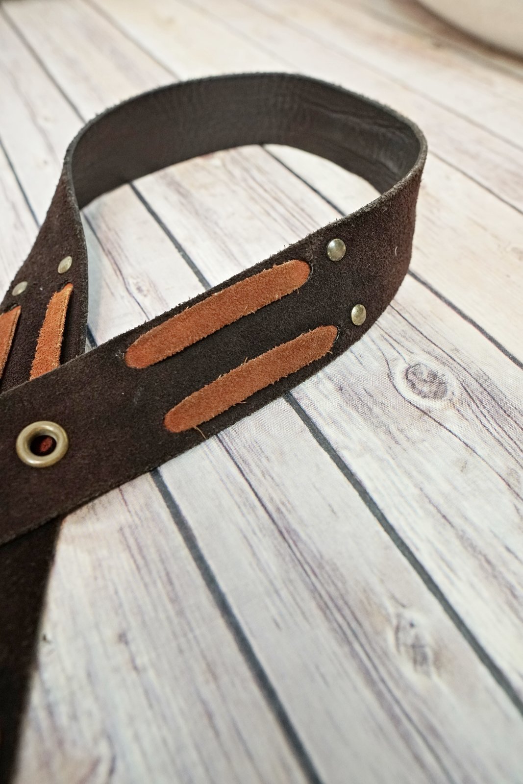 Vintage Handmade Suede Leather Belt-closiTherapi | vinTage