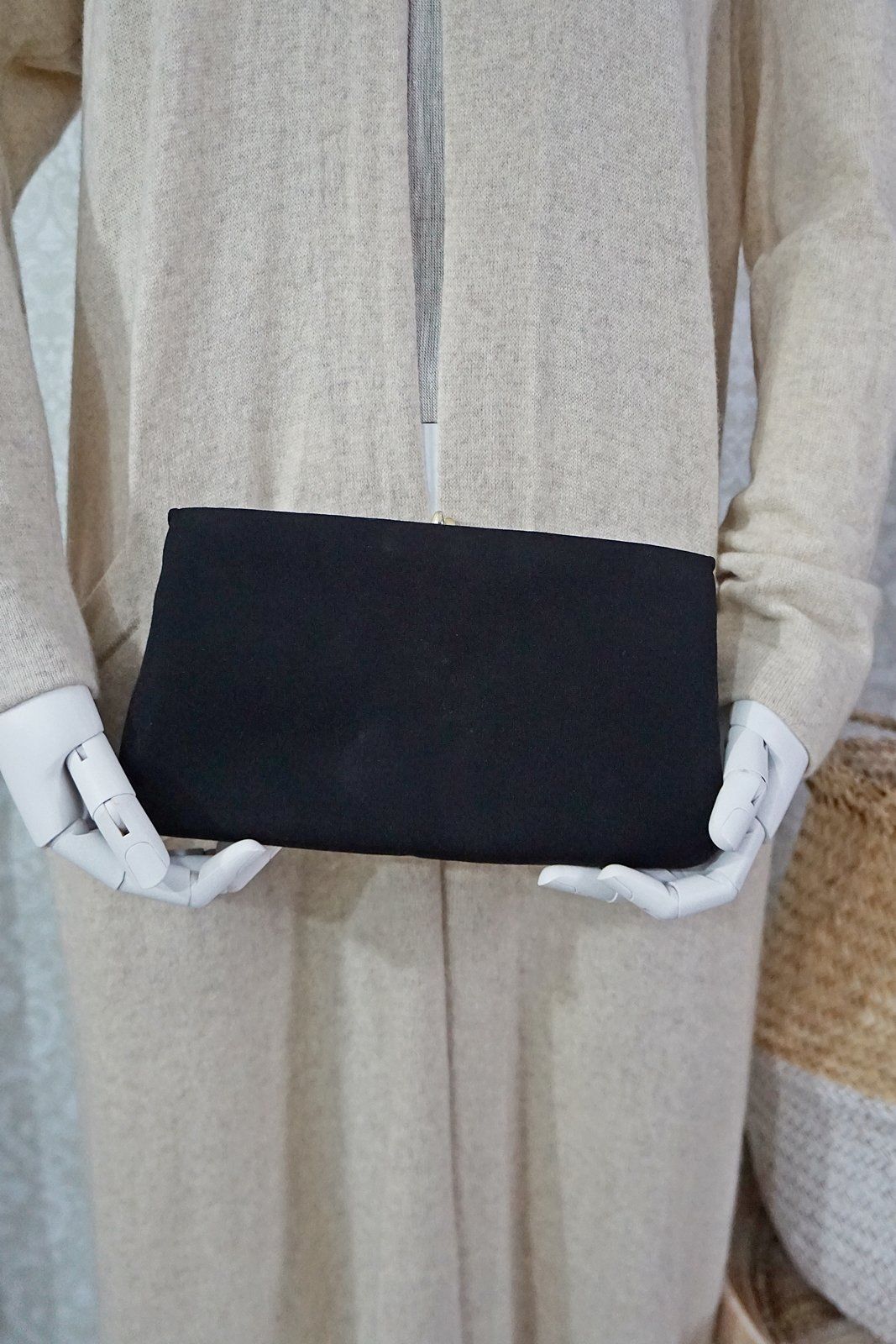 Vintage Ink Black Kisslock Evening Clutch-closiTherapi | vinTage