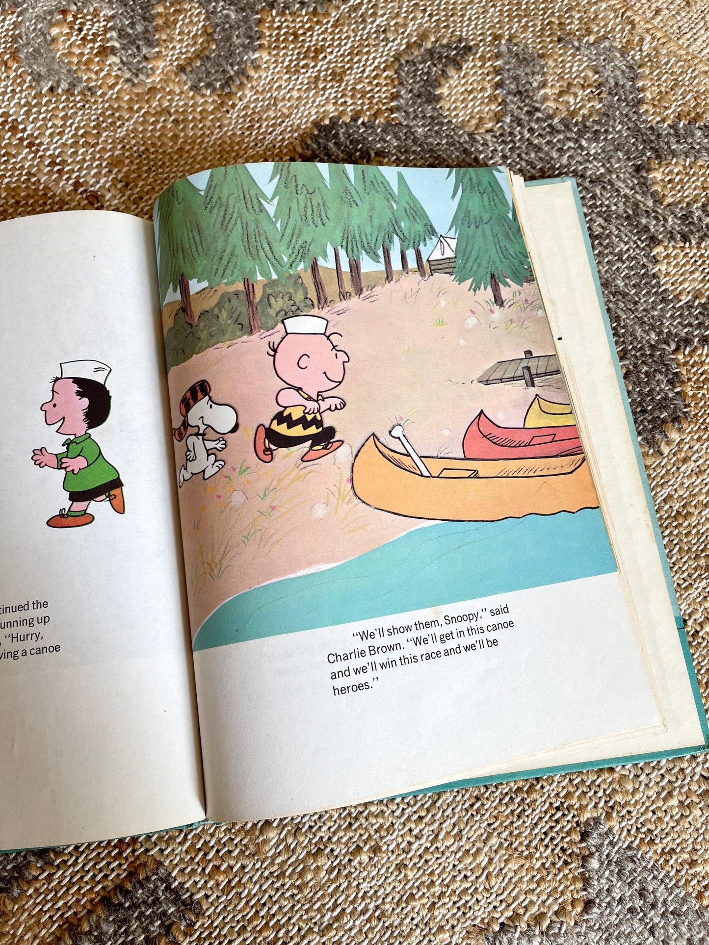 Vintage It Was a Short Summer Charlie Brown Book-closiTherapi | vinTage