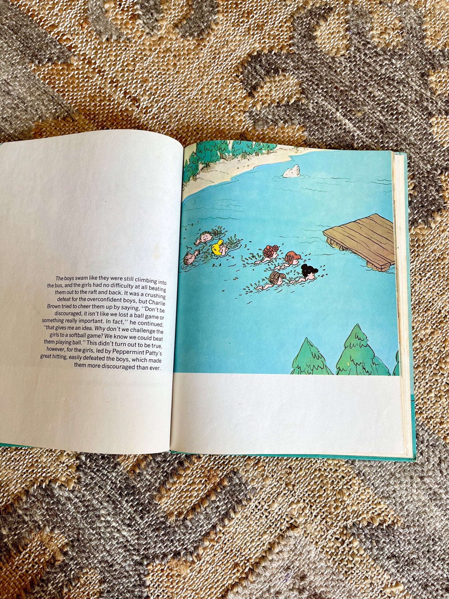 Vintage It Was a Short Summer Charlie Brown Book-closiTherapi | vinTage