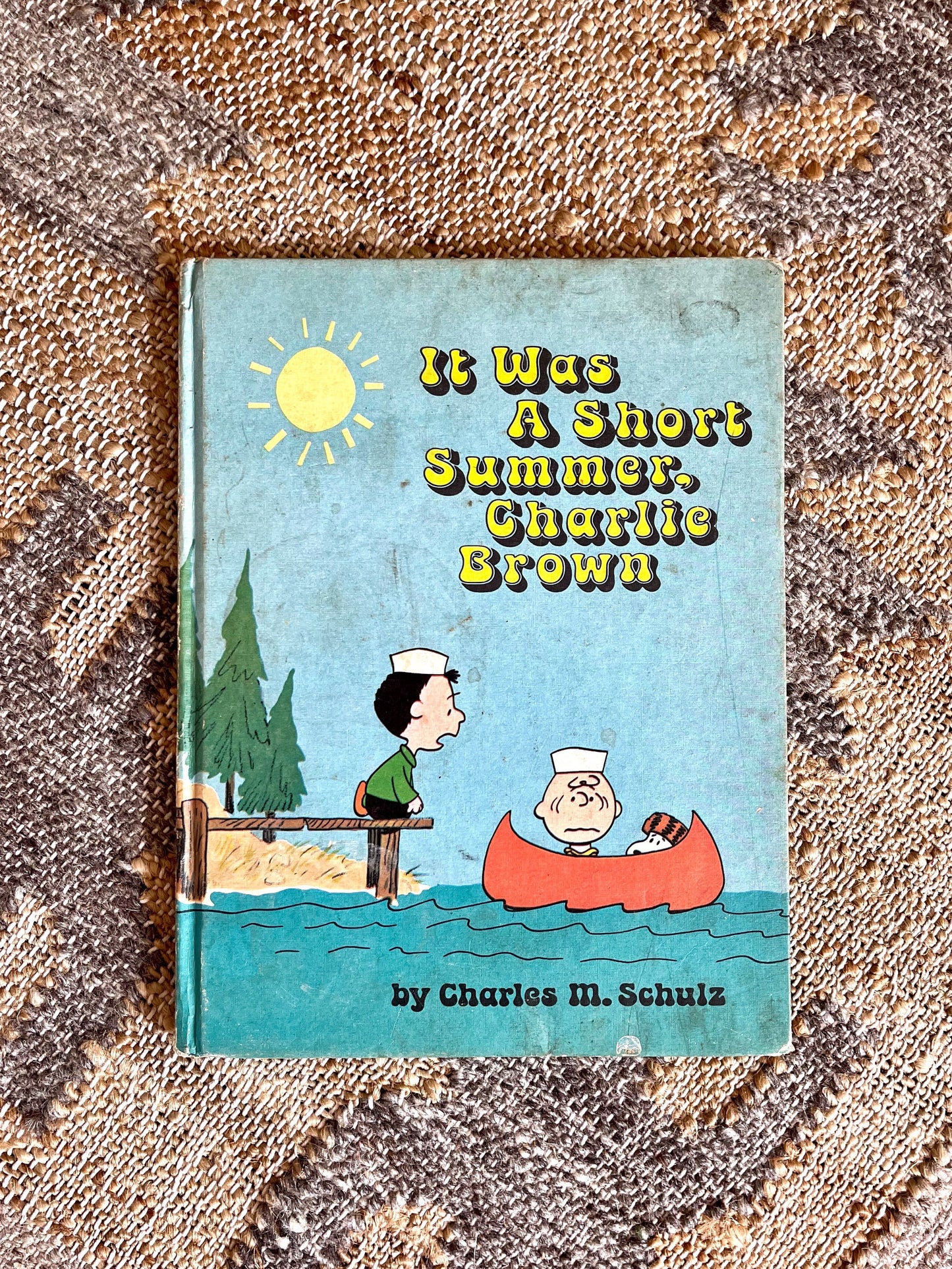 Vintage It Was a Short Summer Charlie Brown Book-closiTherapi | vinTage