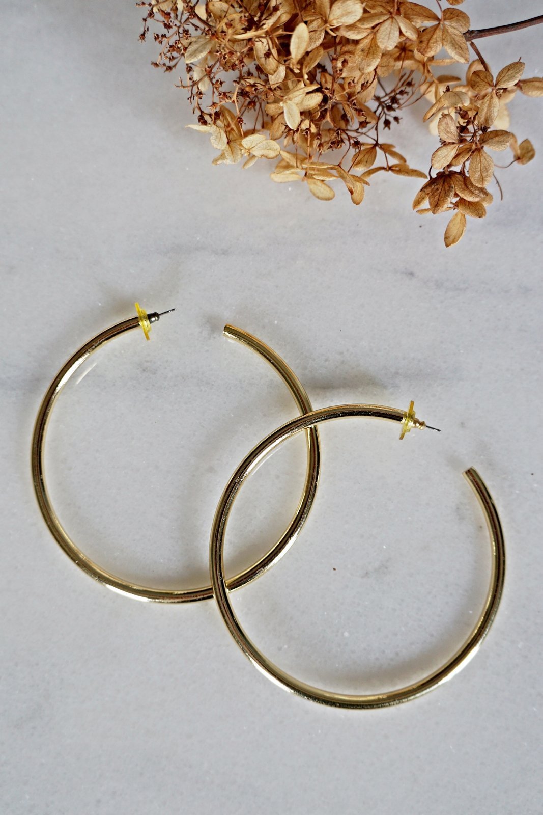 Vintage Large Hoop Earrings-closiTherapi | vinTage