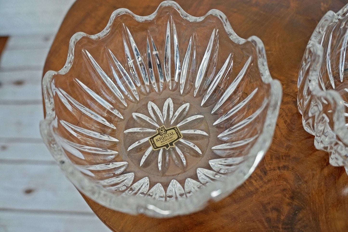 Vintage Lead Crystal Trinket Holder-closiTherapi | vinTage