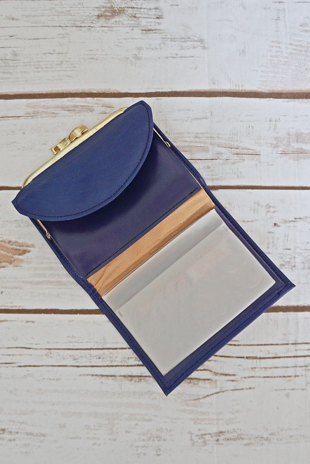 Vintage Leather Credit Card Wallet-closiTherapi | vinTage