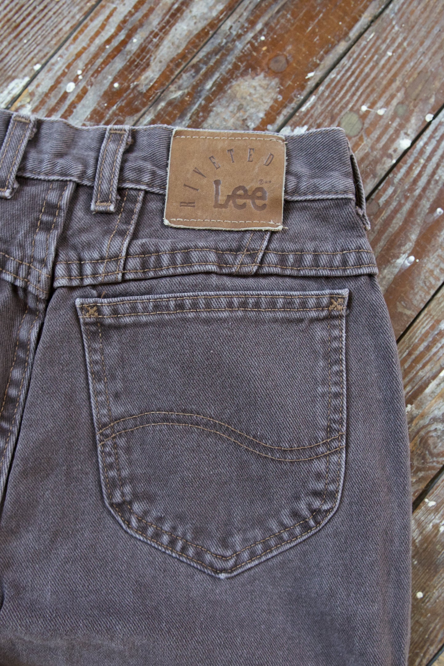 Vintage Lee Walnut Jeans - 26