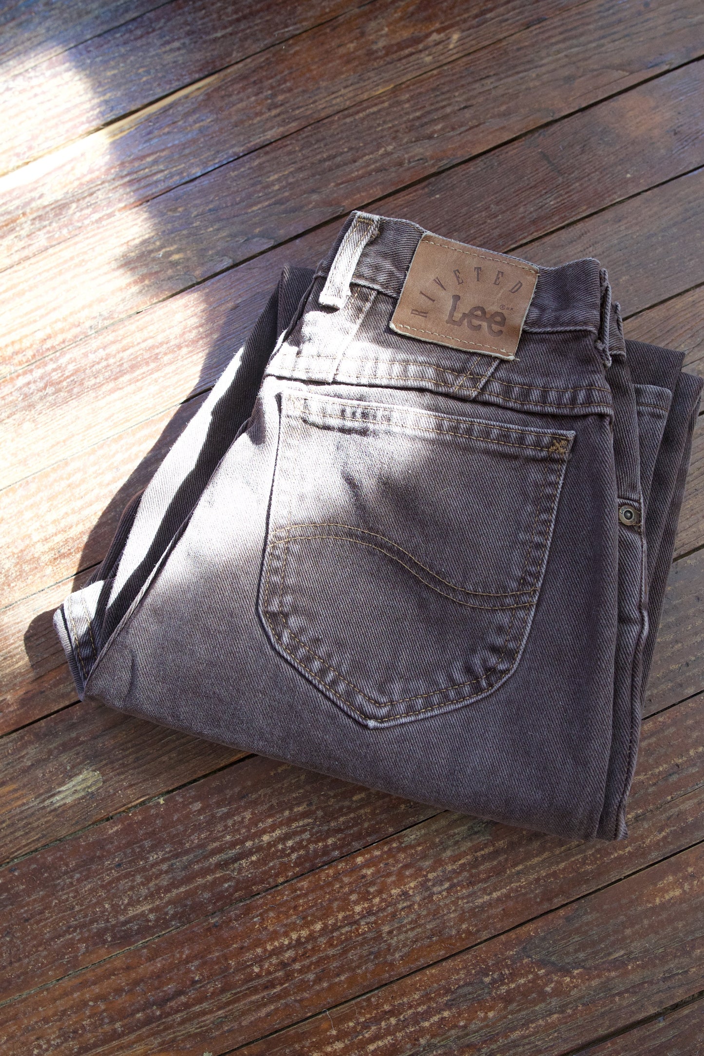 Vintage Lee Walnut Jeans - 26