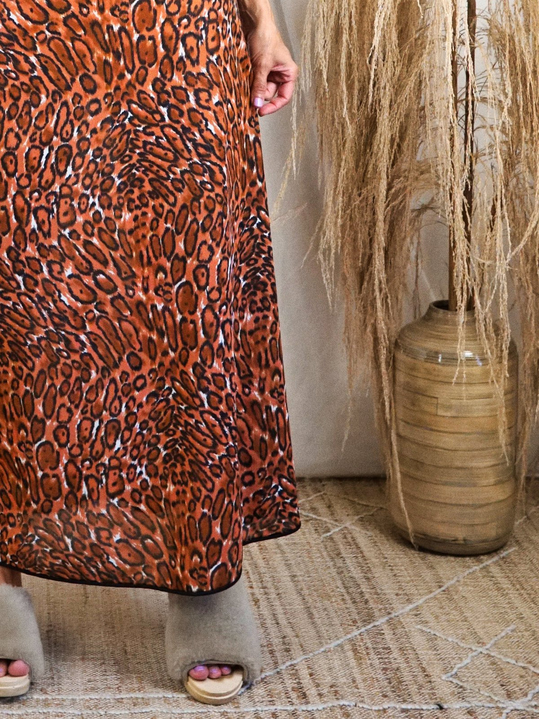 Vintage Leopard Long Nightgown-closiTherapi | vinTage