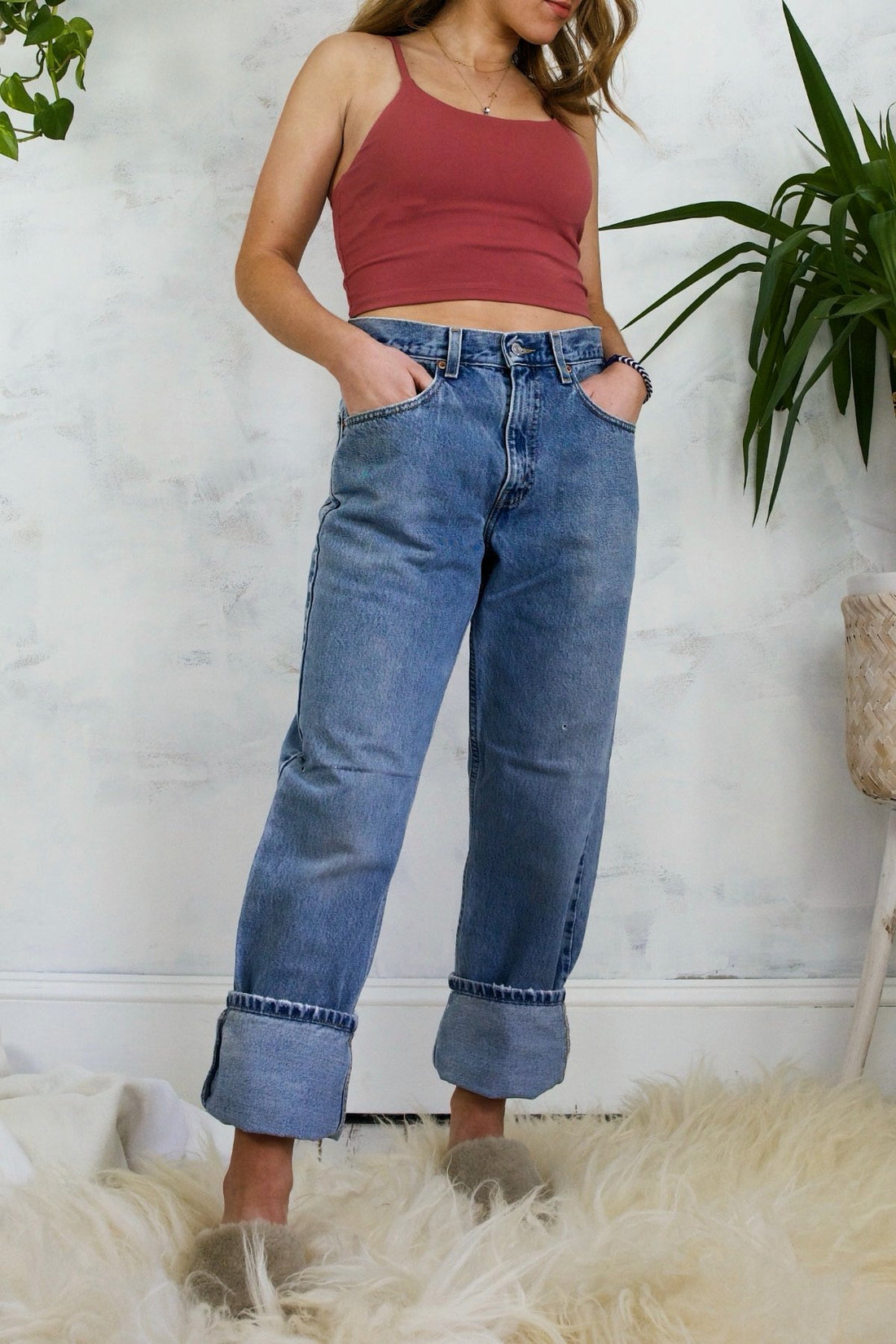 Vintage Levi's 550 Relaxed Fit Jeans - 29" Waist-closiTherapi | vinTage