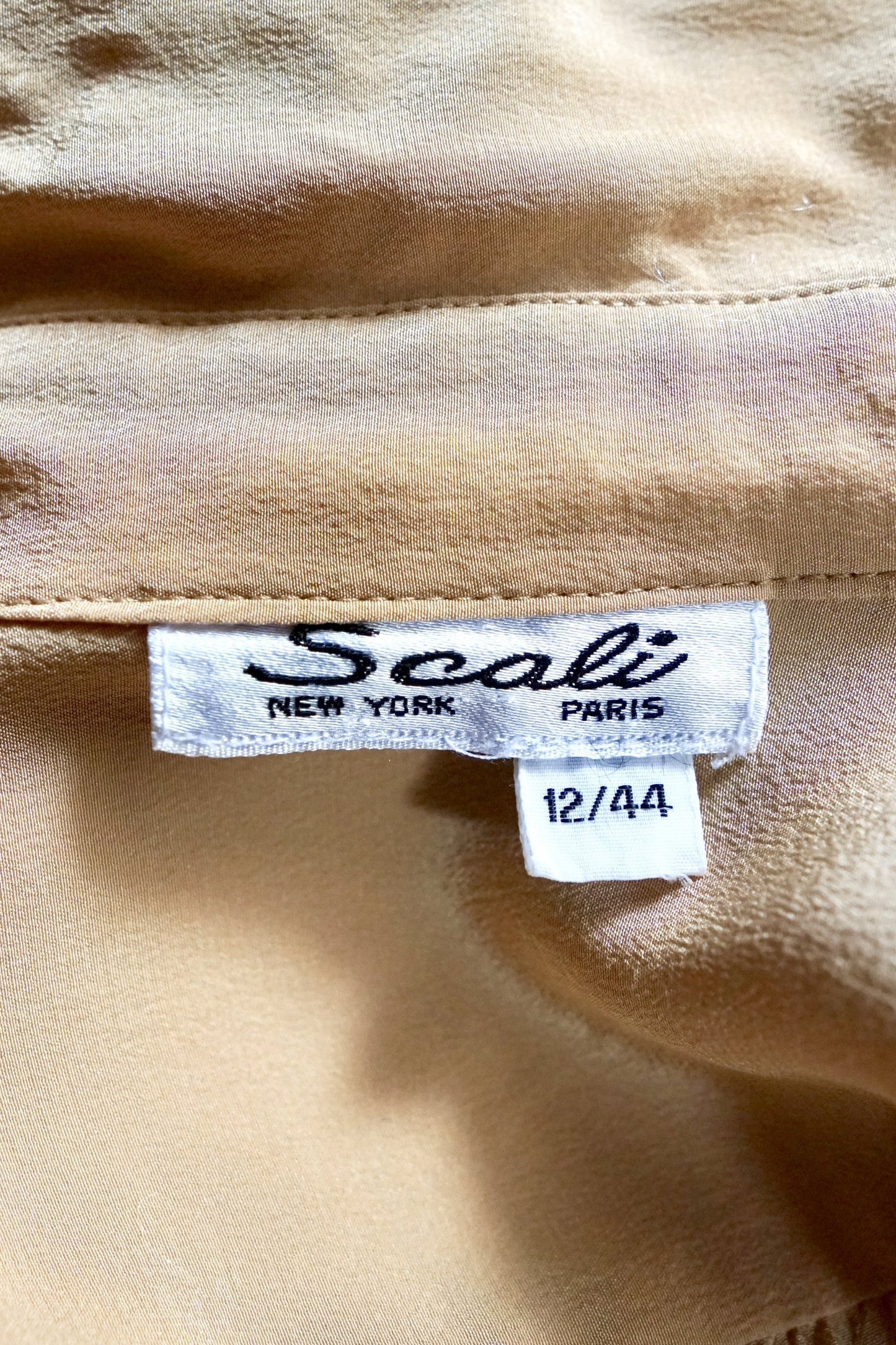 Vintage Maize Silk Top-closiTherapi | vinTage