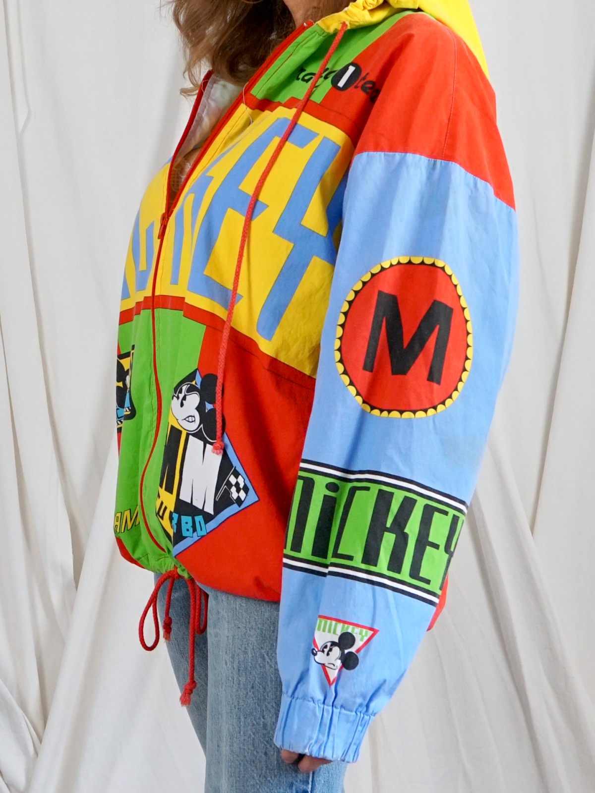 Vintage Mickey Mouse Formula 1 Race Jacket-closiTherapi | vinTage