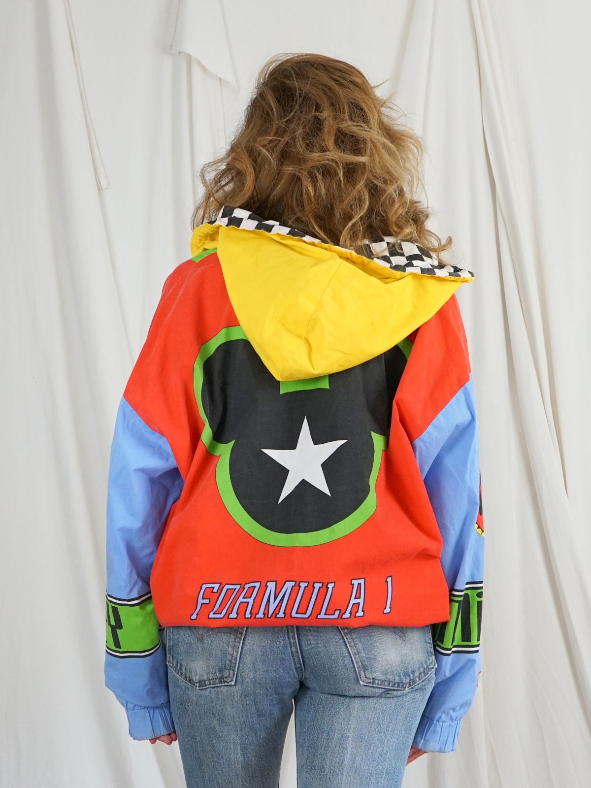Vintage Mickey Mouse Formula 1 Race Jacket-closiTherapi | vinTage