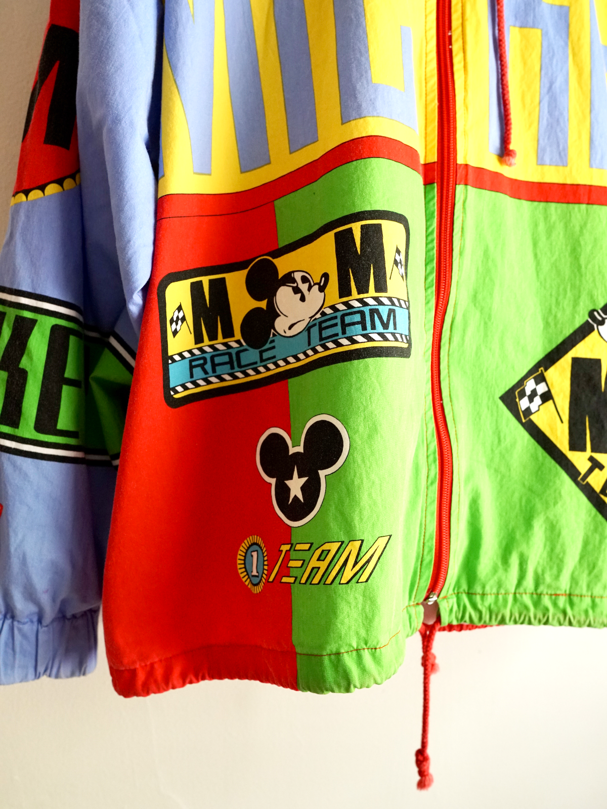 Vintage Mickey Mouse Formula 1 Race Jacket-closiTherapi | vinTage