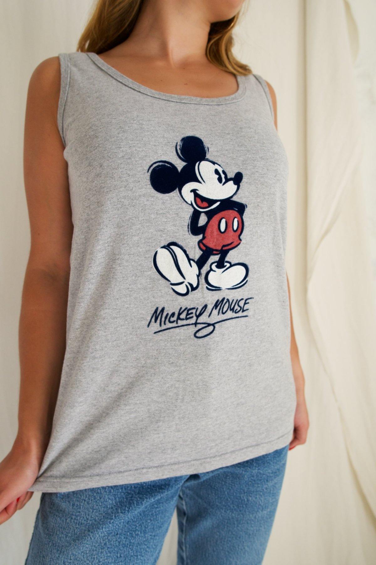 Vintage Mickey Mouse Tank Top-closiTherapi | vinTage