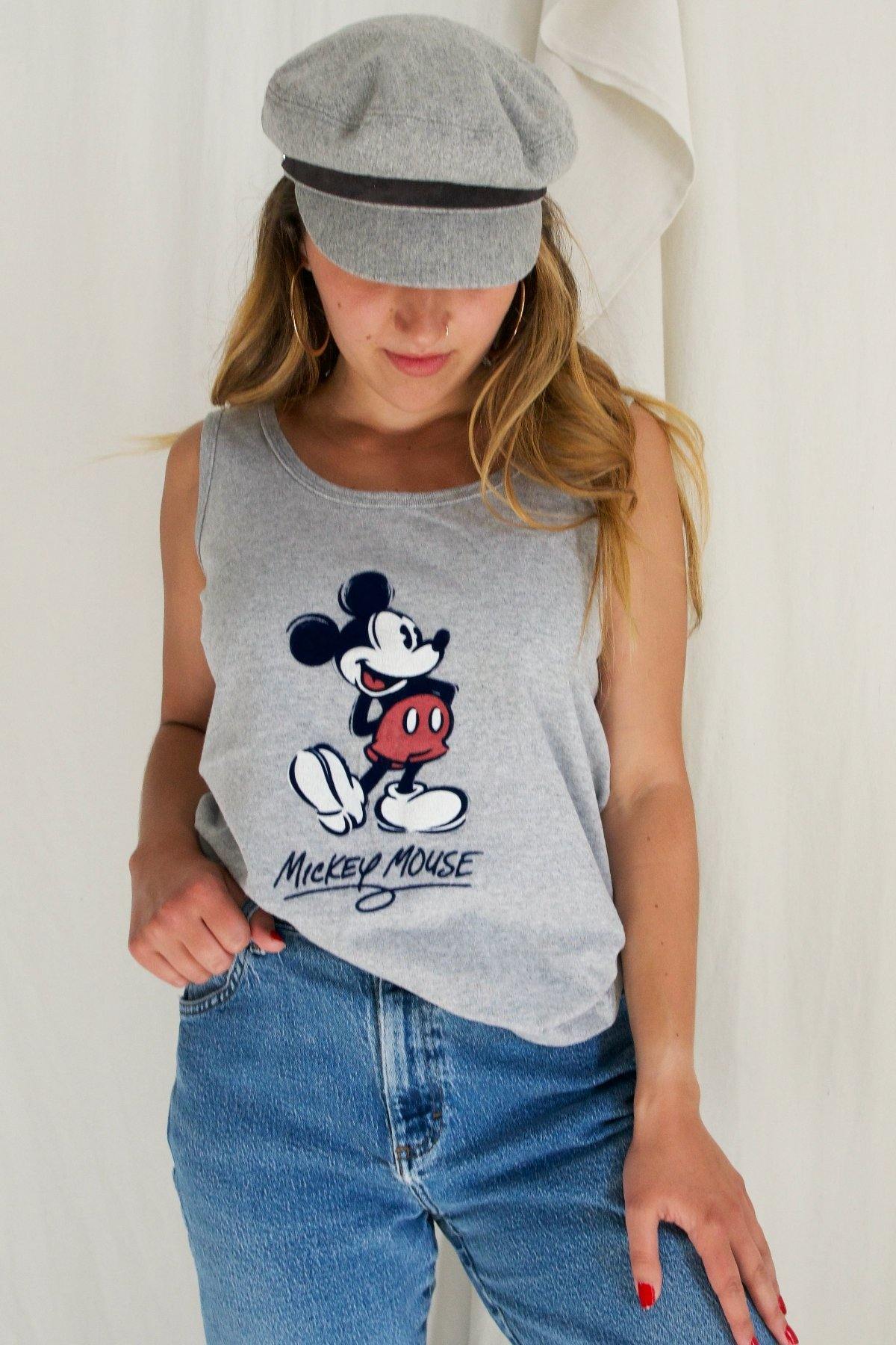Vintage Mickey Mouse Tank Top-closiTherapi | vinTage