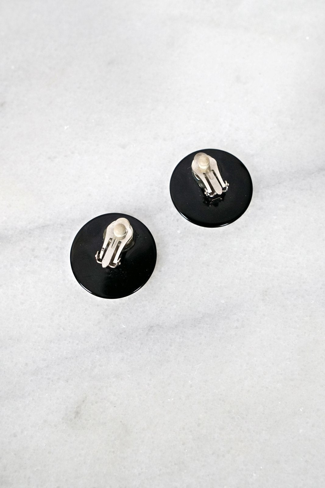 Vintage Modernist Circle Earrings-closiTherapi | vinTage