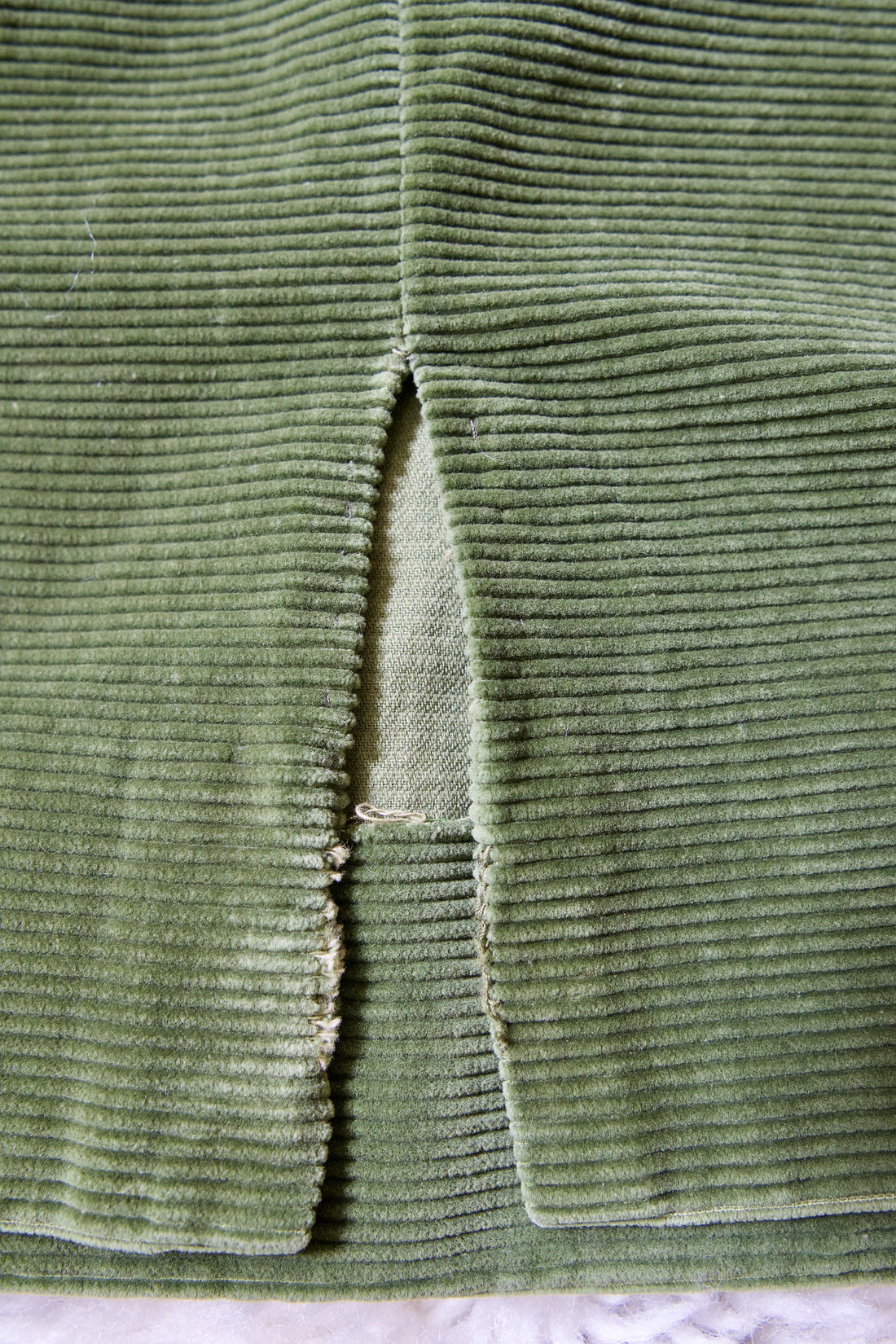 Vintage Moss Green Corduroy Set-closiTherapi | vinTage