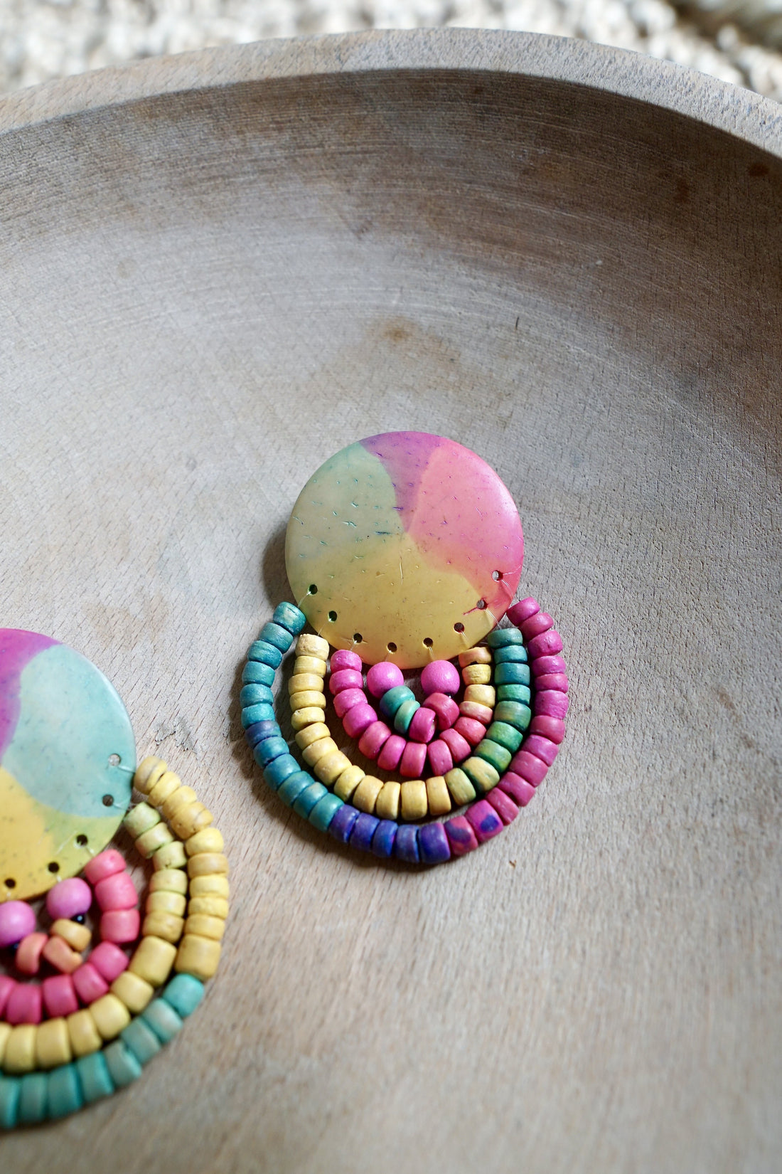 Vintage Pastel Candy Painted Earrings-closiTherapi | vinTage