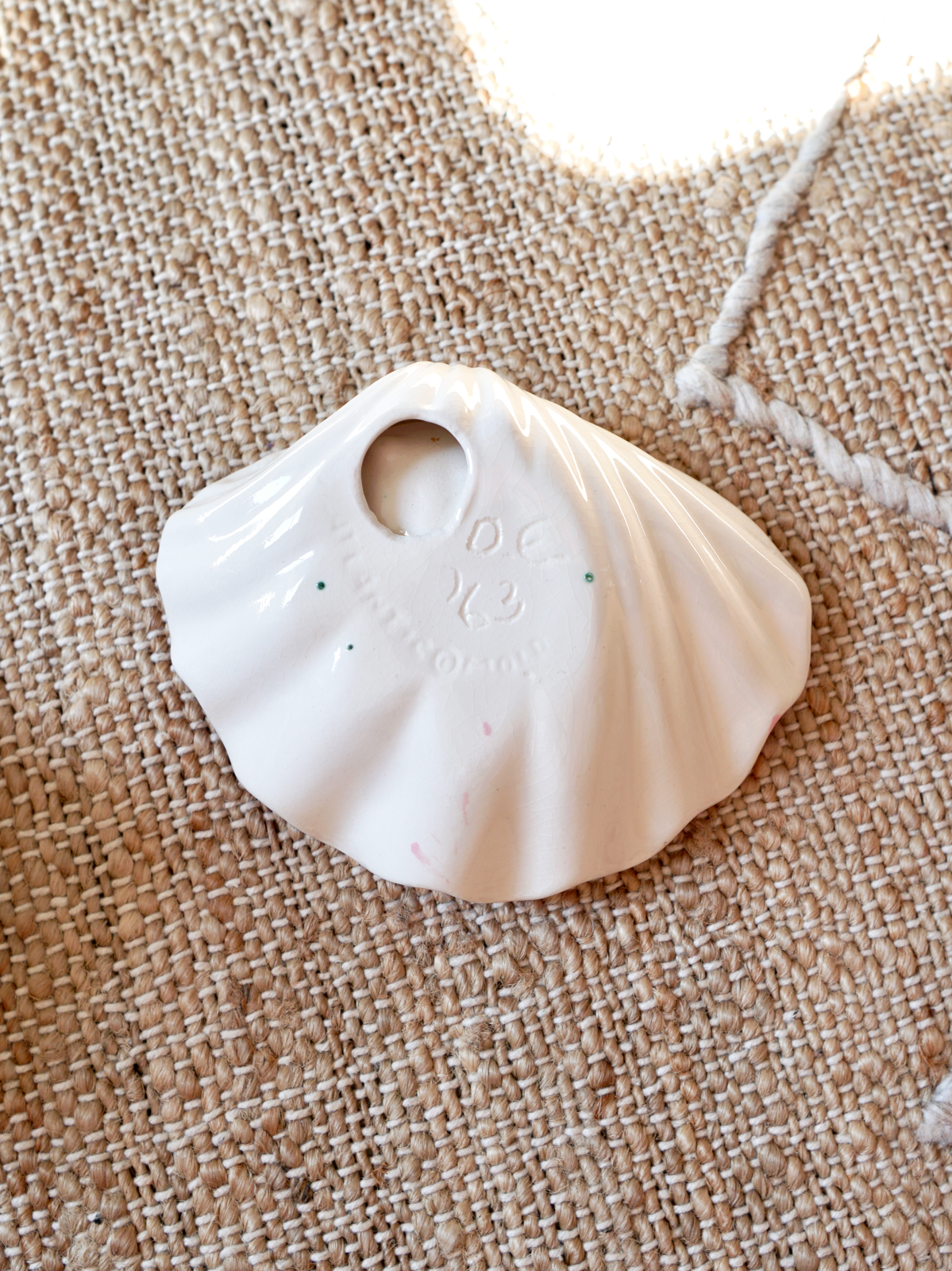 Vintage Pink Seashell Trinket Dish-closiTherapi | vinTage