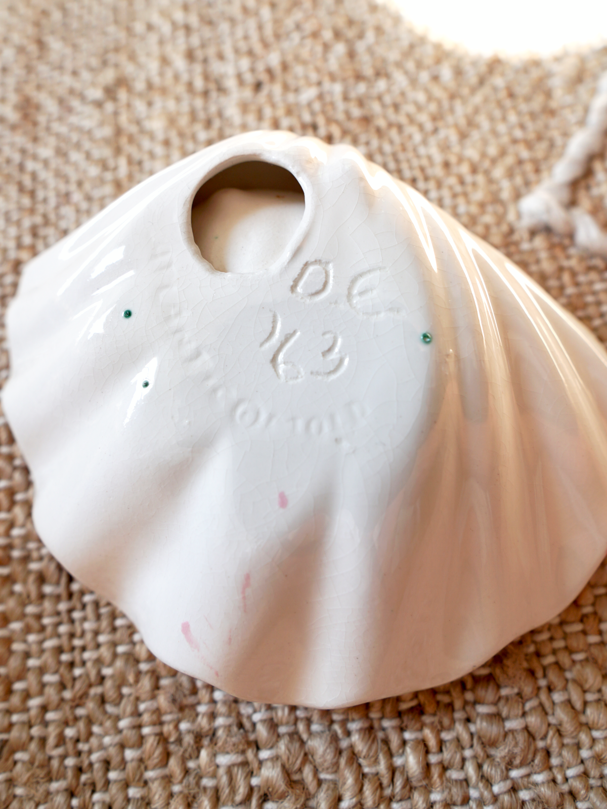 Vintage Pink Seashell Trinket Dish-closiTherapi | vinTage