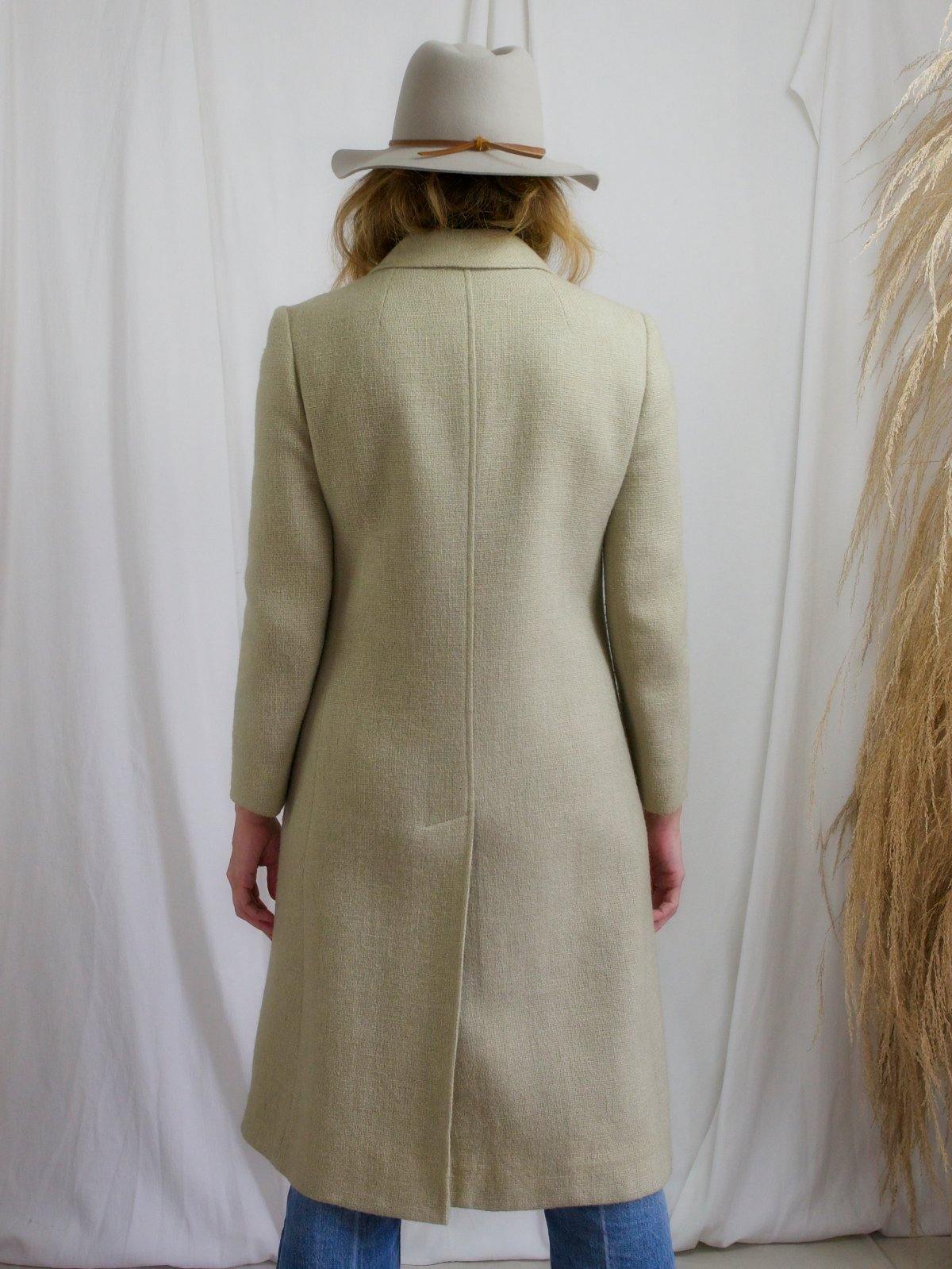Vintage Pistachio Tailored Coat-closiTherapi | vinTage