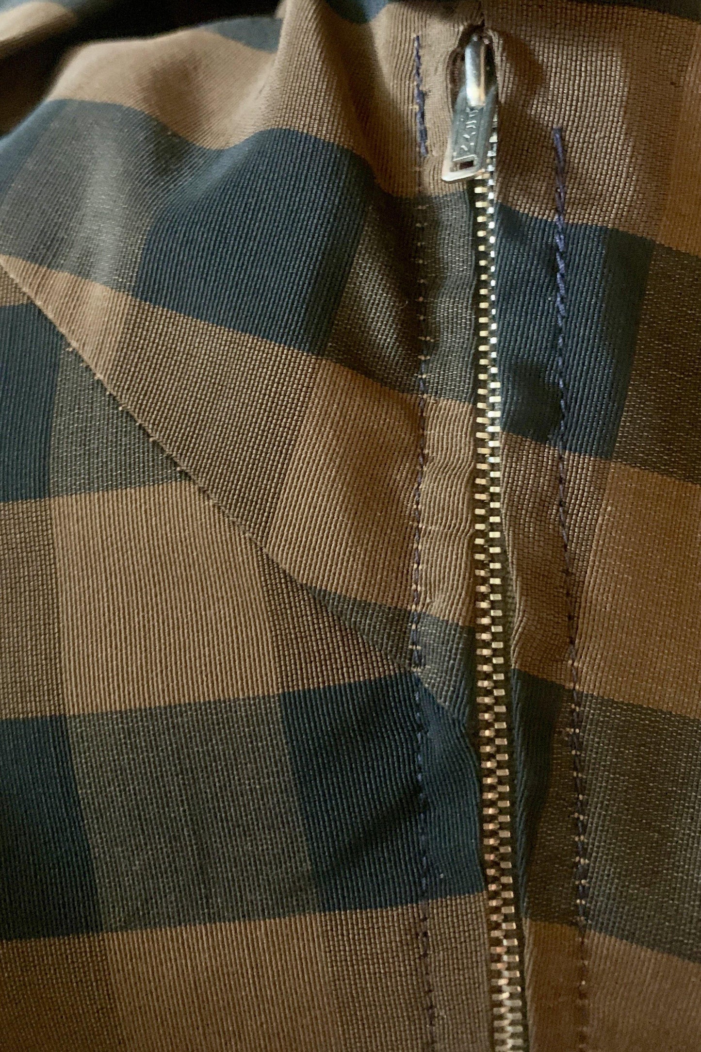 Vintage Plaid Prairie Maxi Dress-closiTherapi | vinTage