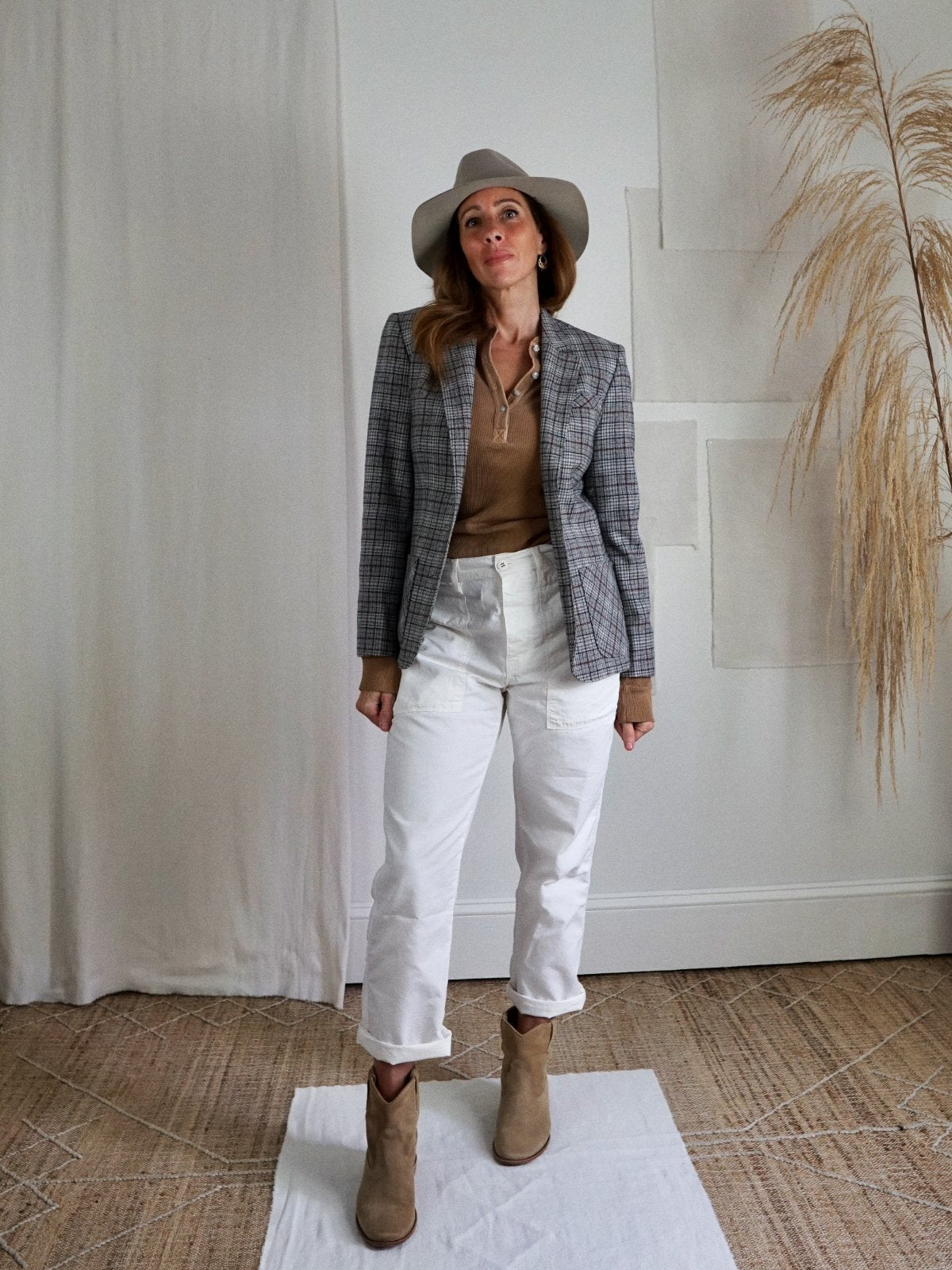 Vintage Plaid Wool Pendleton Blazer-closiTherapi | vinTage