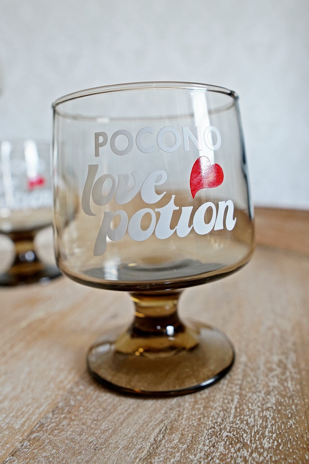 Vintage Pocono Love Potion Glass Set-closiTherapi | vinTage