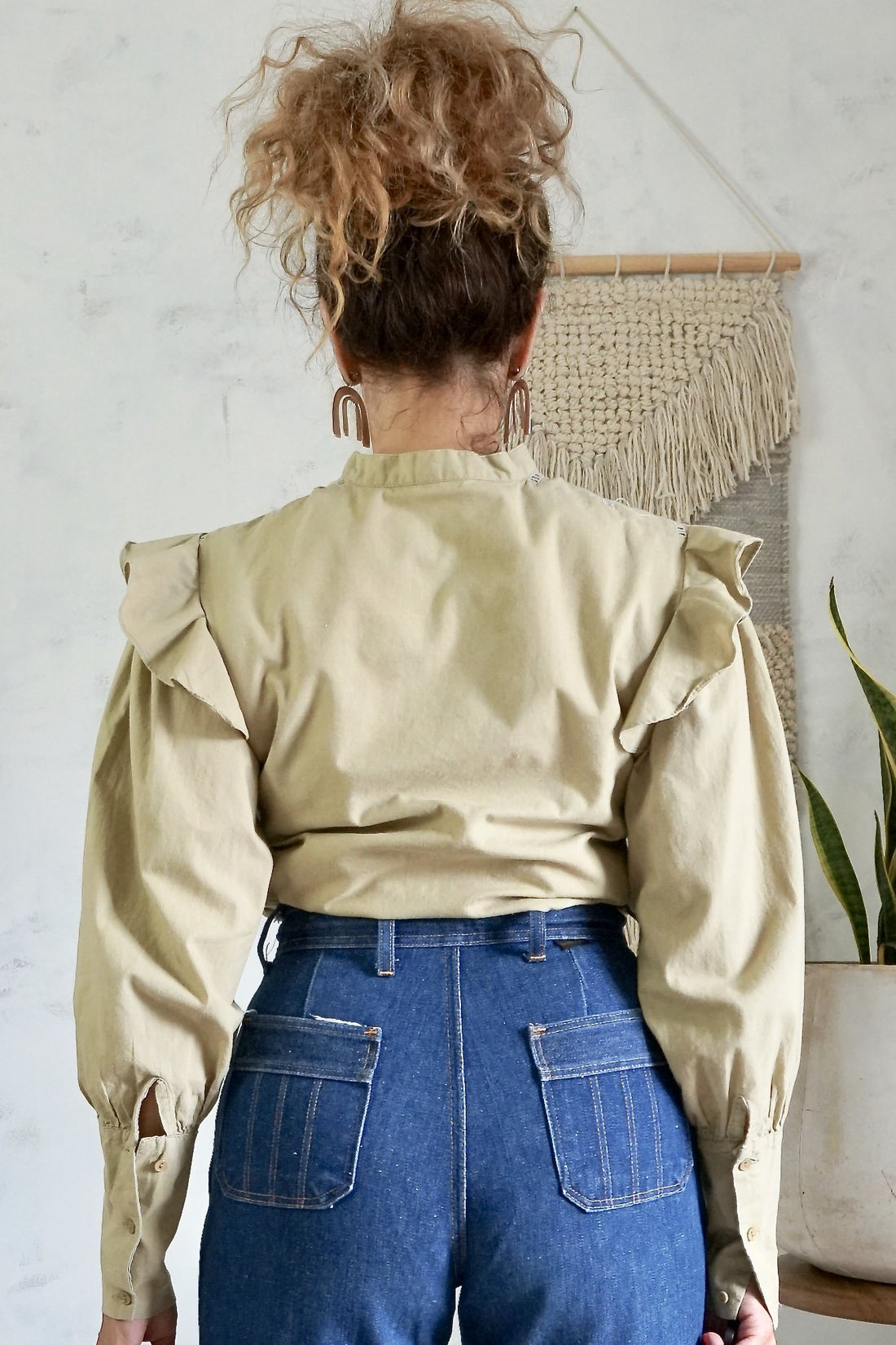 Vintage Prairie Sage Boho Top-closiTherapi | vinTage