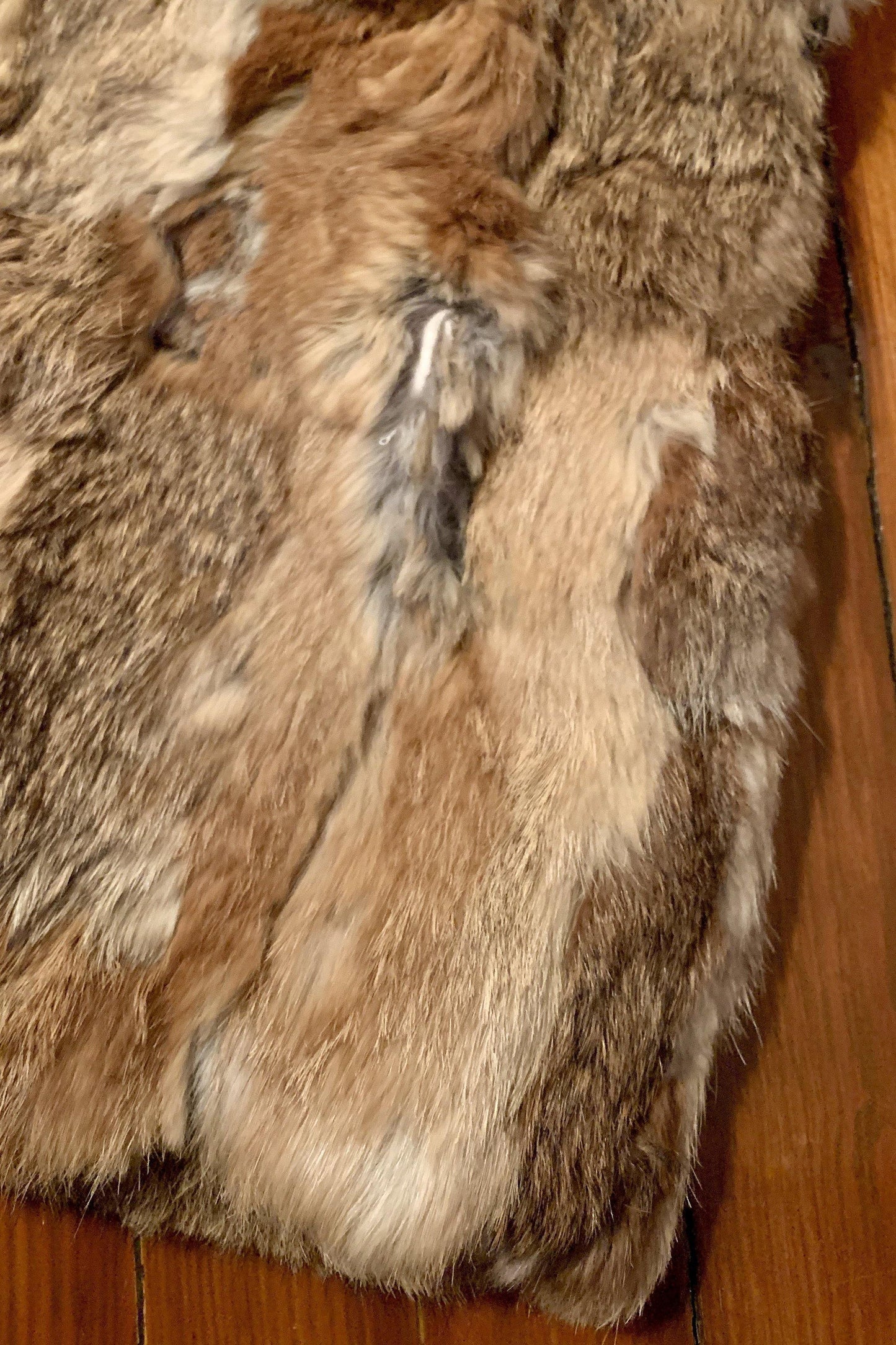 Vintage Rabbit Fur Sweater Knit Coat-closiTherapi | vinTage