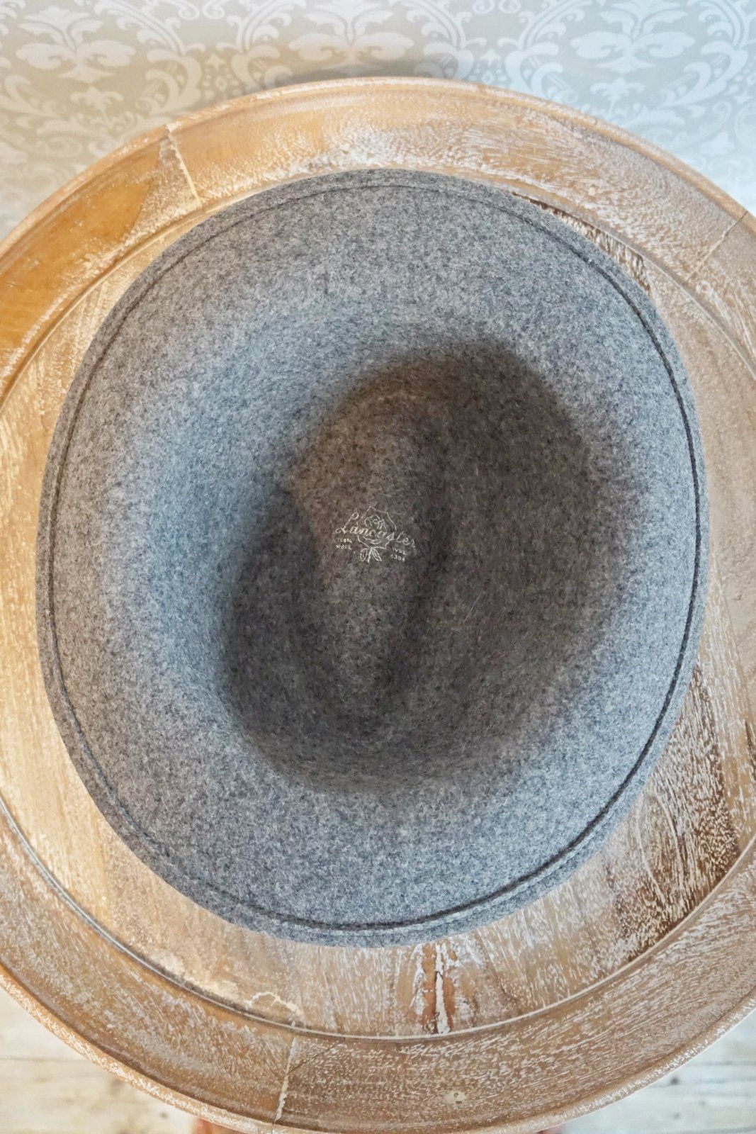 Vintage Ribbon Wool Fedora-closiTherapi | vinTage