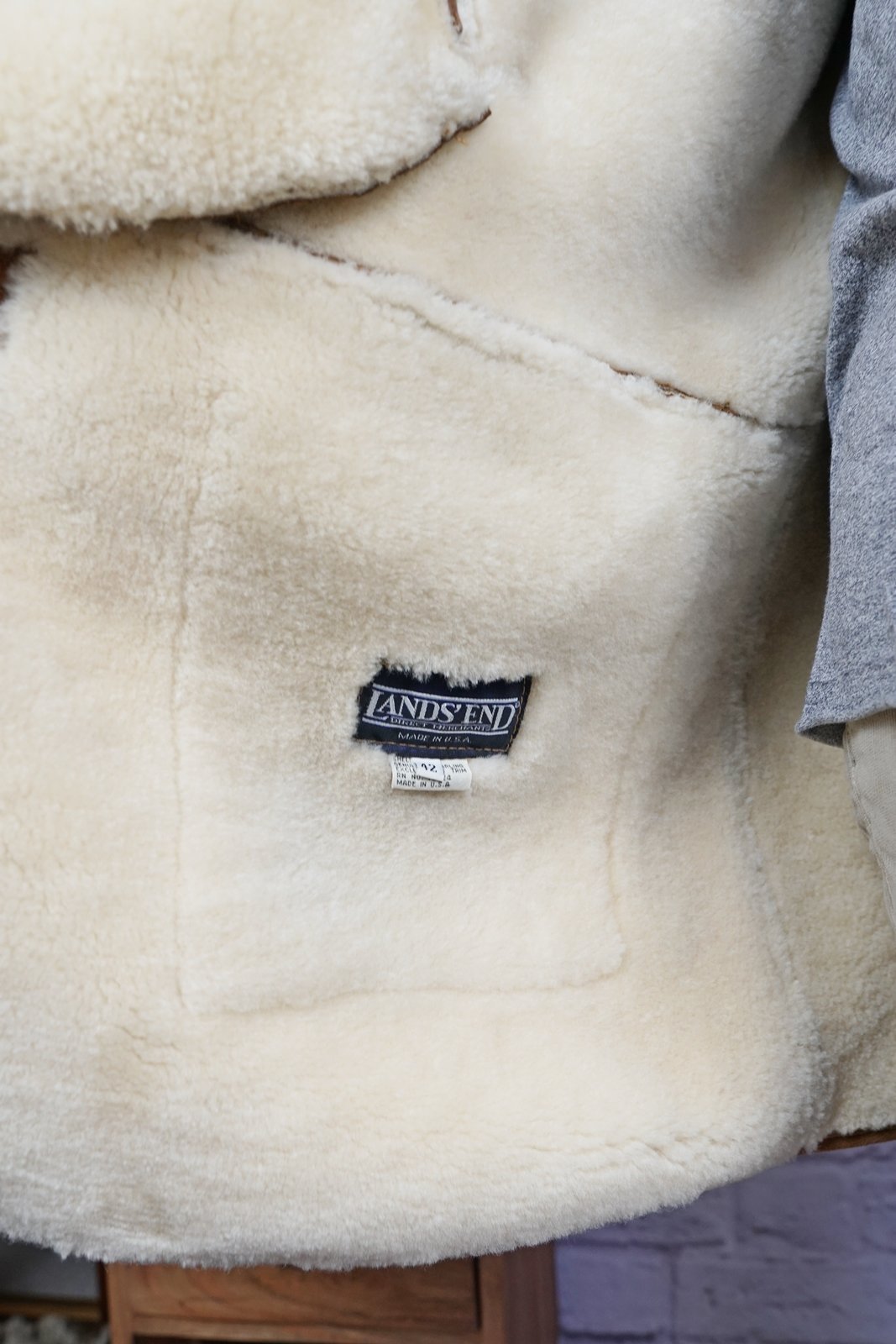 Vintage Sheepskin Shearling Duffle Coat-closiTherapi | vinTage
