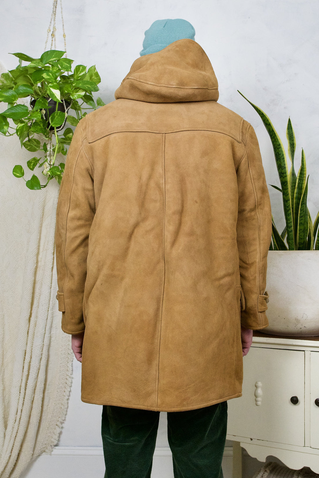 Vintage Sheepskin Shearling Duffle Coat-closiTherapi | vinTage