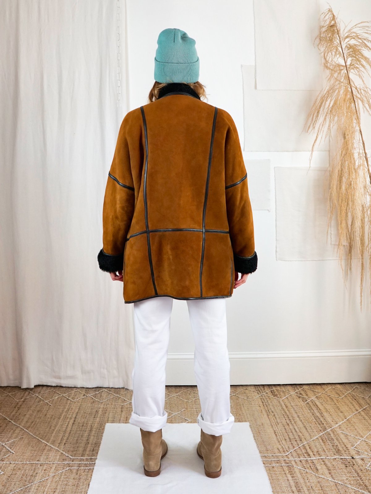 Vintage Sienna Sheepskin Coat-closiTherapi | vinTage