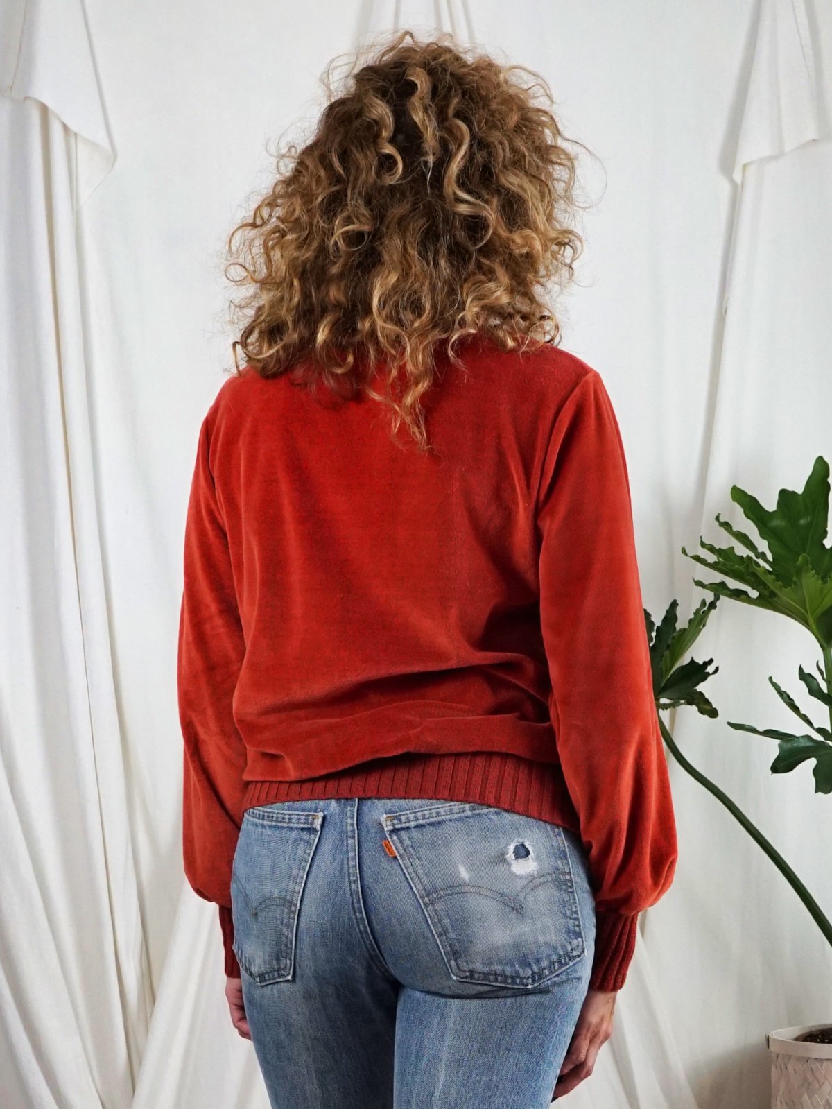 Vintage Sienna Soft Velour Top-closiTherapi | vinTage