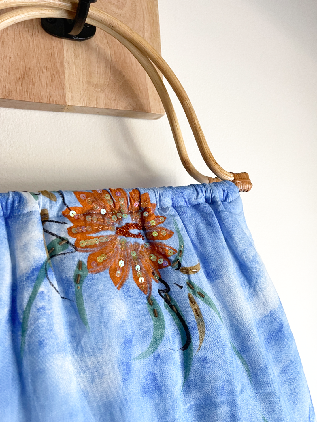 Vintage Sky Blue Cloud Bag-closiTherapi | vinTage