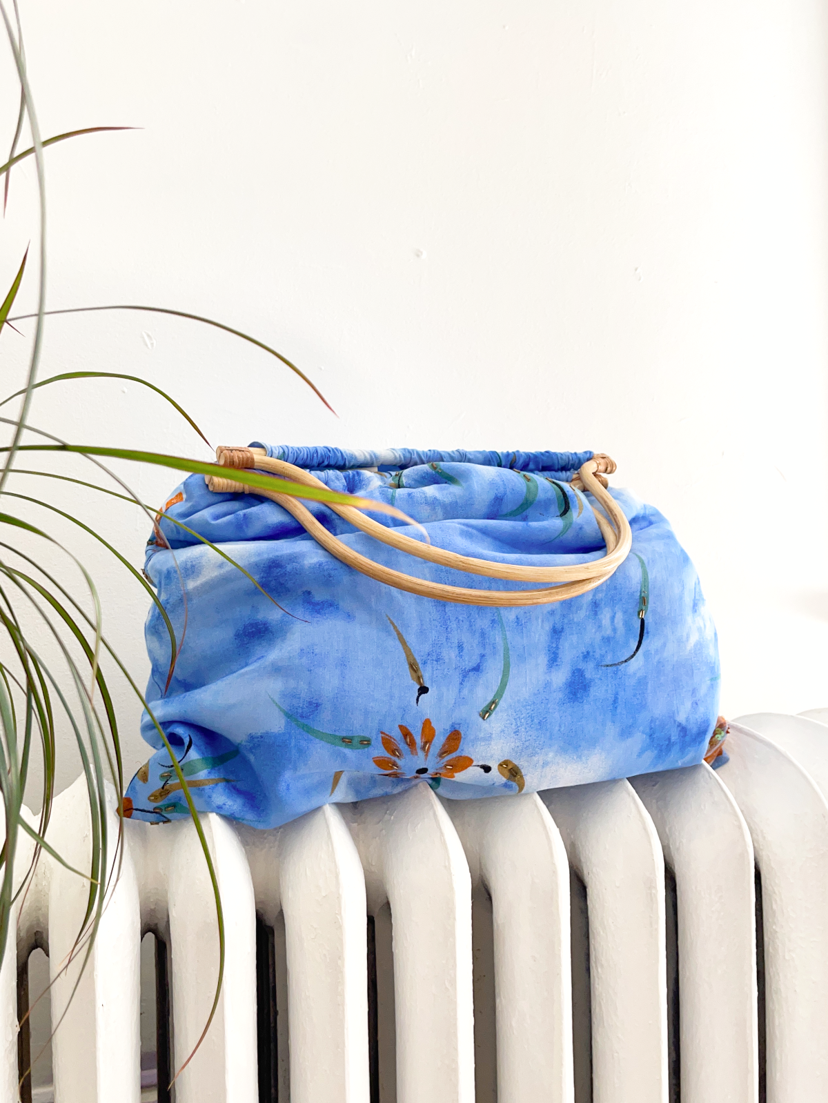 Vintage Sky Blue Cloud Bag-closiTherapi | vinTage
