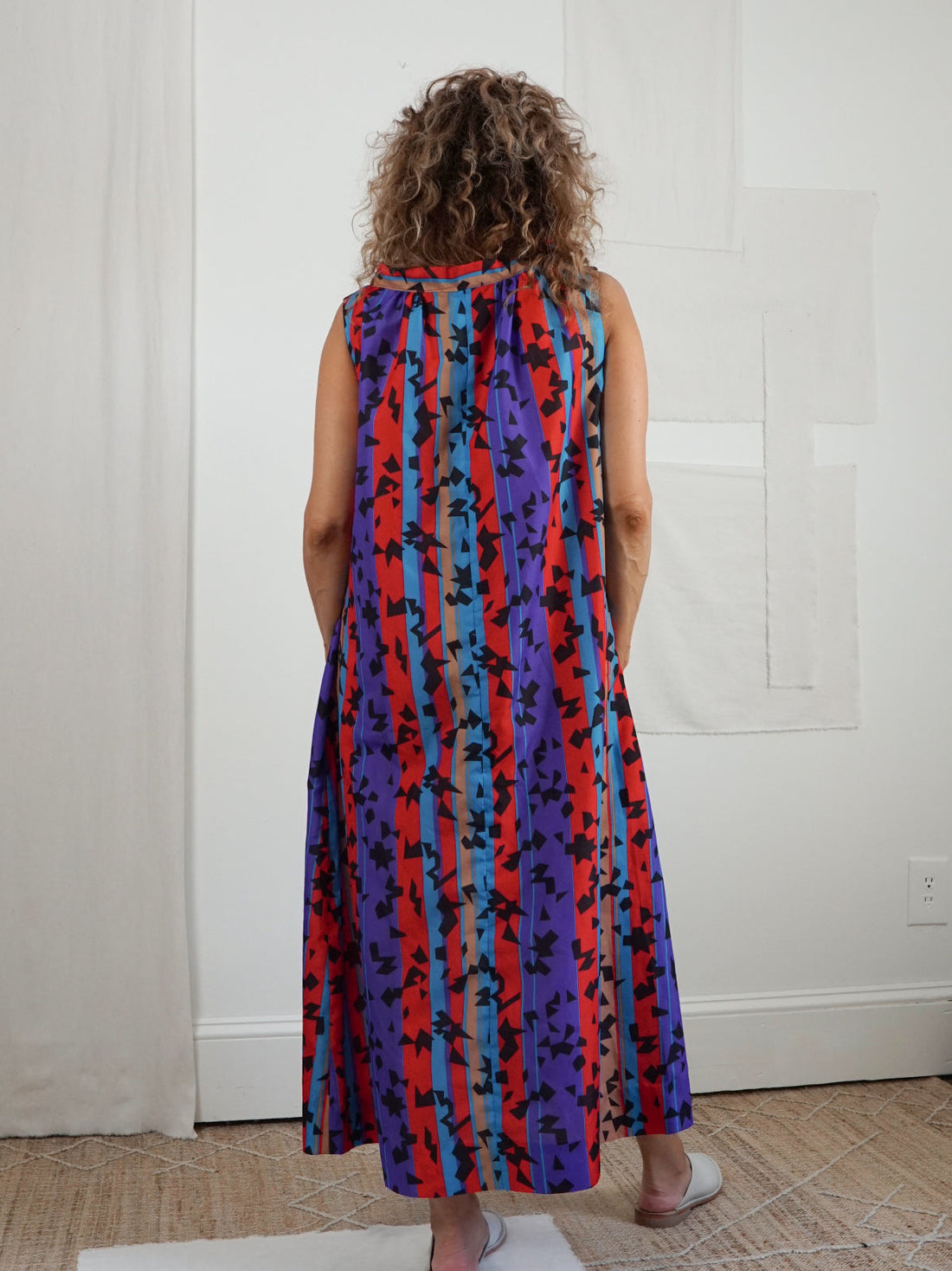 Vintage Southwestern Maxi Tent Dress-closiTherapi | vinTage