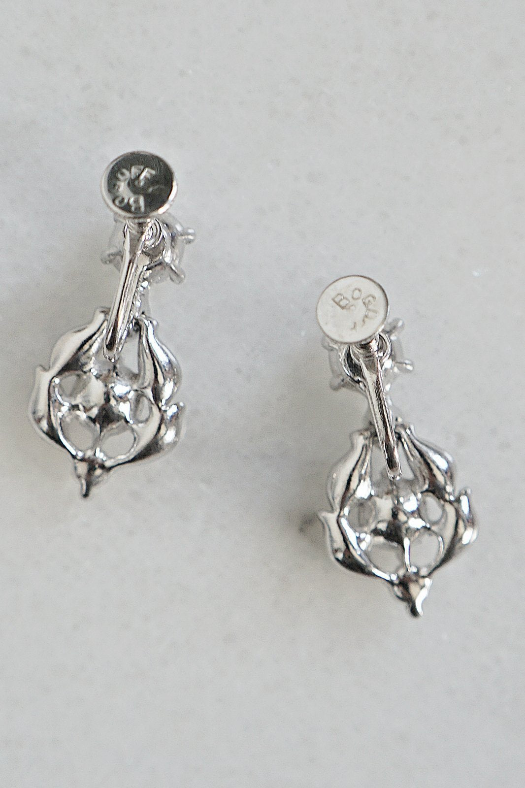 Vintage Sparkling Petite Crystal Earrings-closiTherapi | vinTage