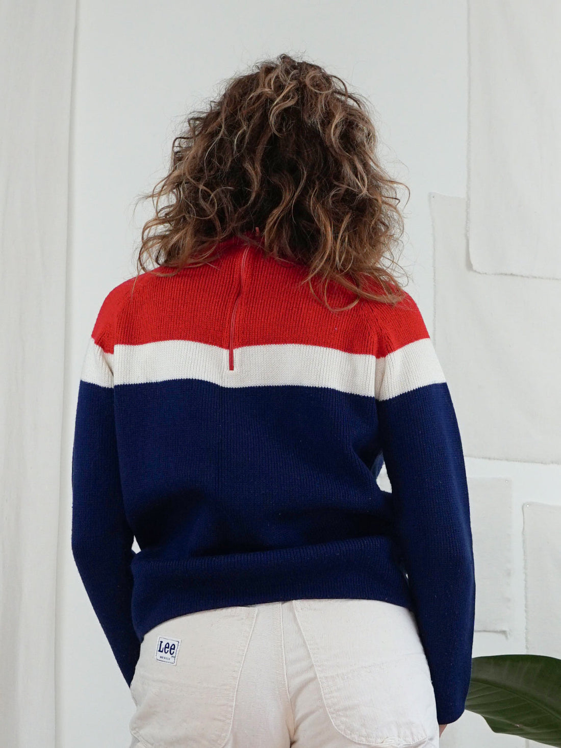 Vintage Sporty Stripe Sweater-closiTherapi | vinTage