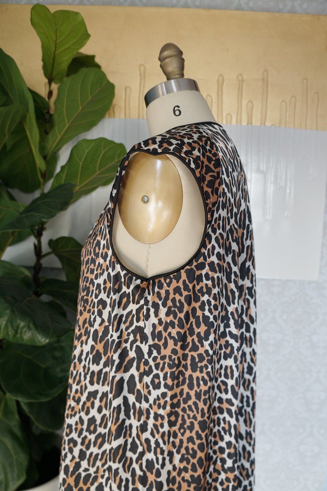 Vintage Sultry Leopard Nightie-closiTherapi | vinTage