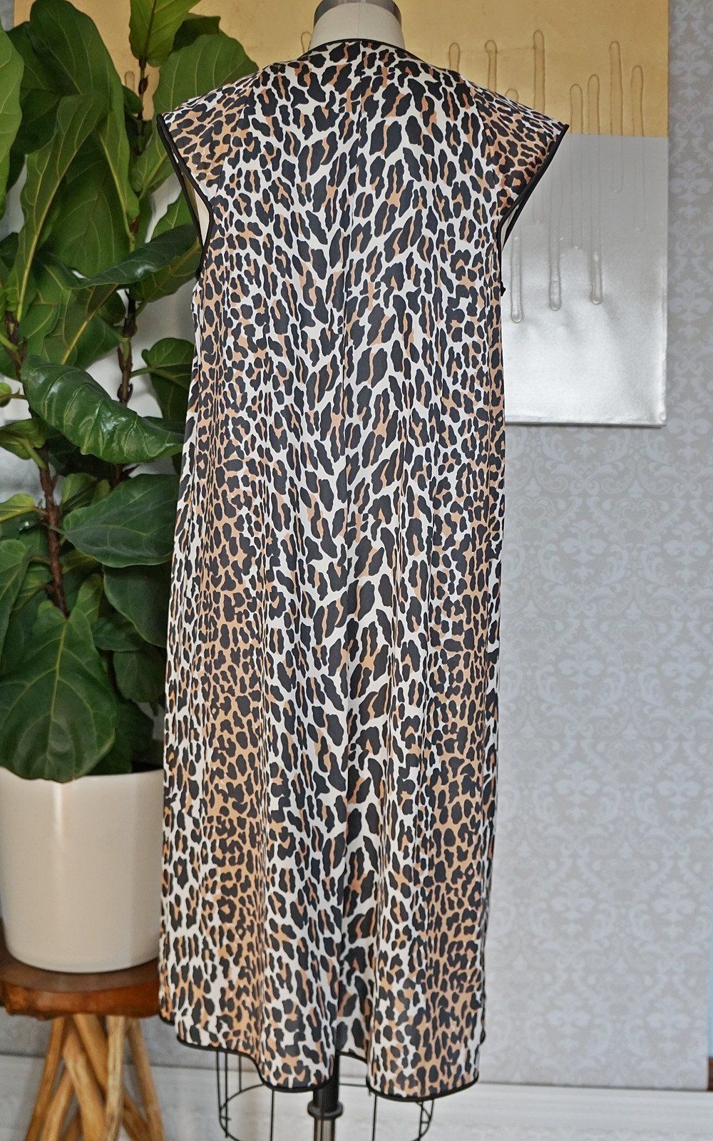 Vintage Sultry Leopard Nightie-closiTherapi | vinTage