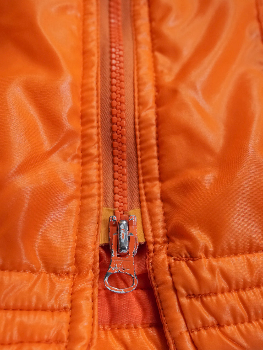 Vintage Sunset Orange Jacket-closiTherapi | vinTage