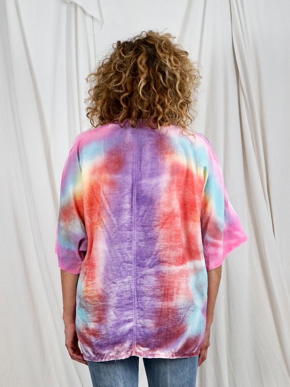 Vintage Sunset Tie Dye Top-closiTherapi | vinTage