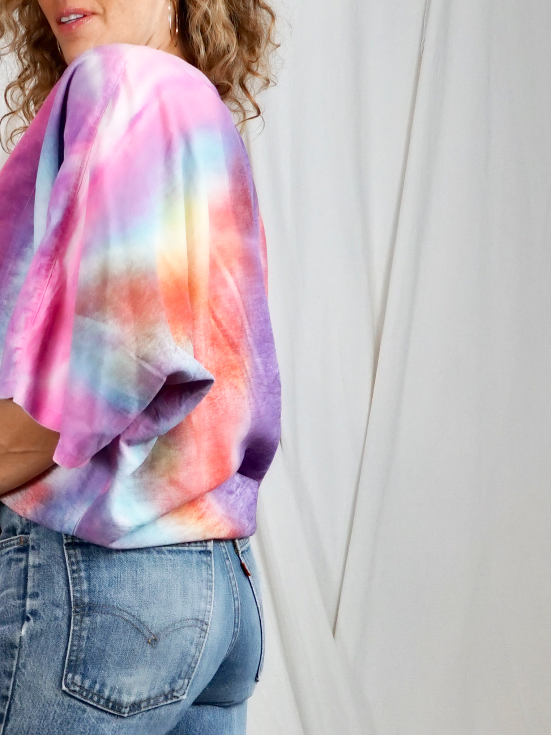 Vintage Sunset Tie Dye Top-closiTherapi | vinTage