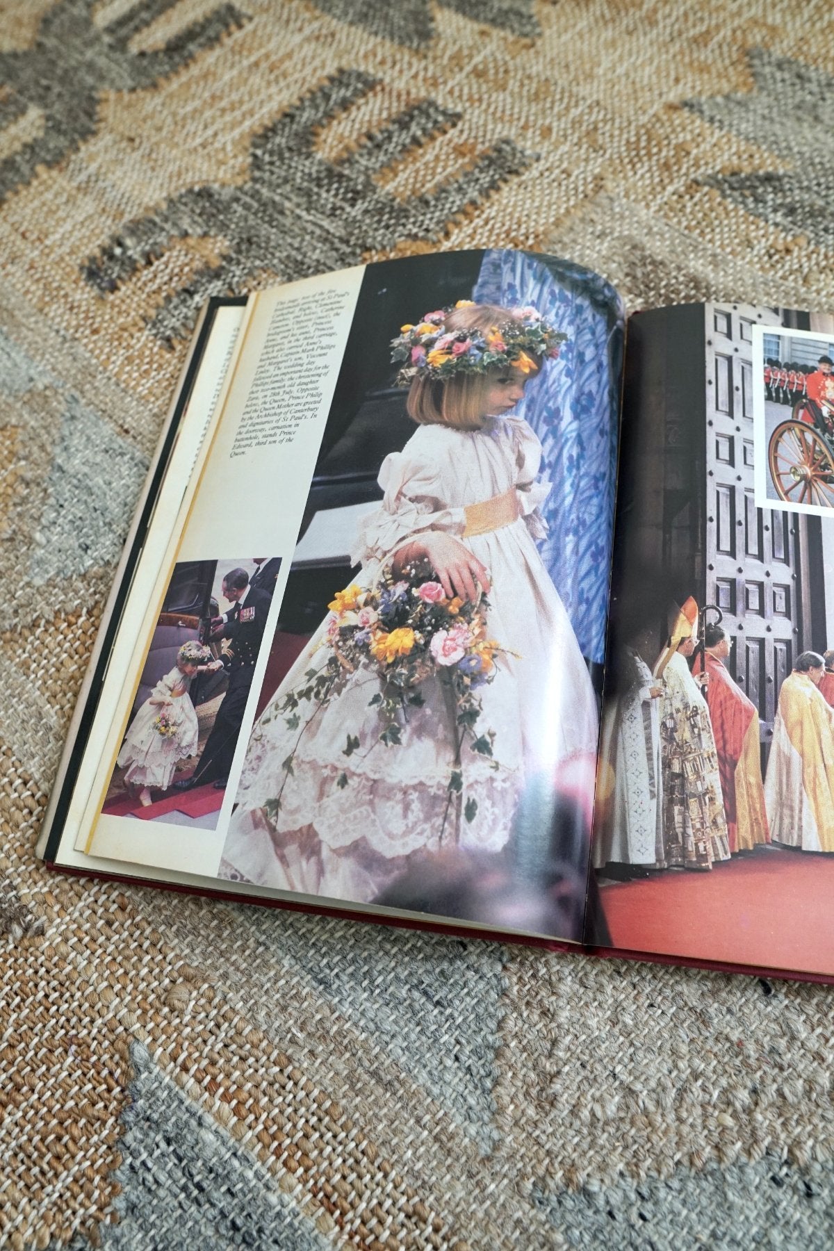 Vintage The Royal Wedding Hardcover Book-closiTherapi | vinTage
