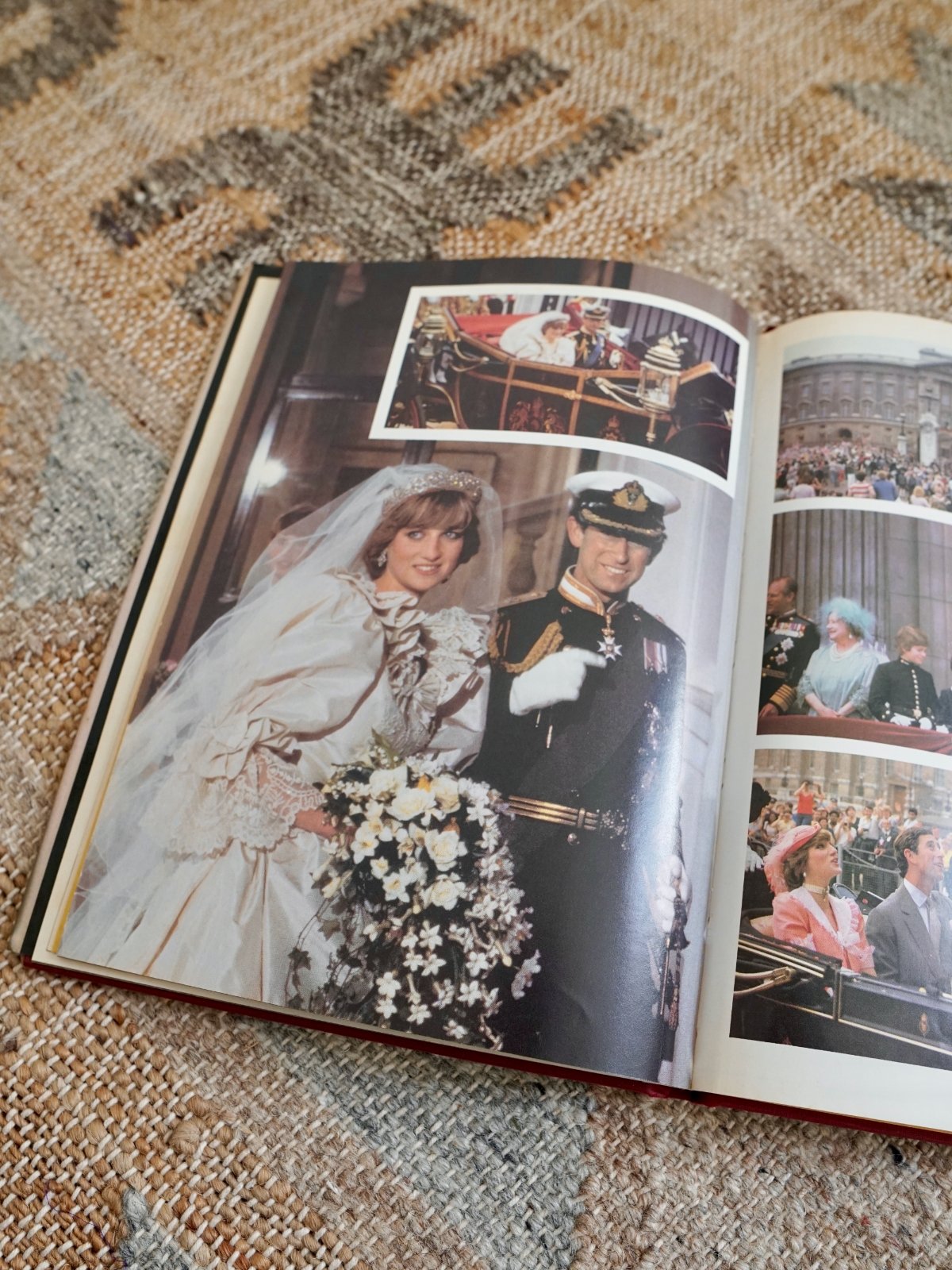 Vintage The Royal Wedding Hardcover Book-closiTherapi | vinTage